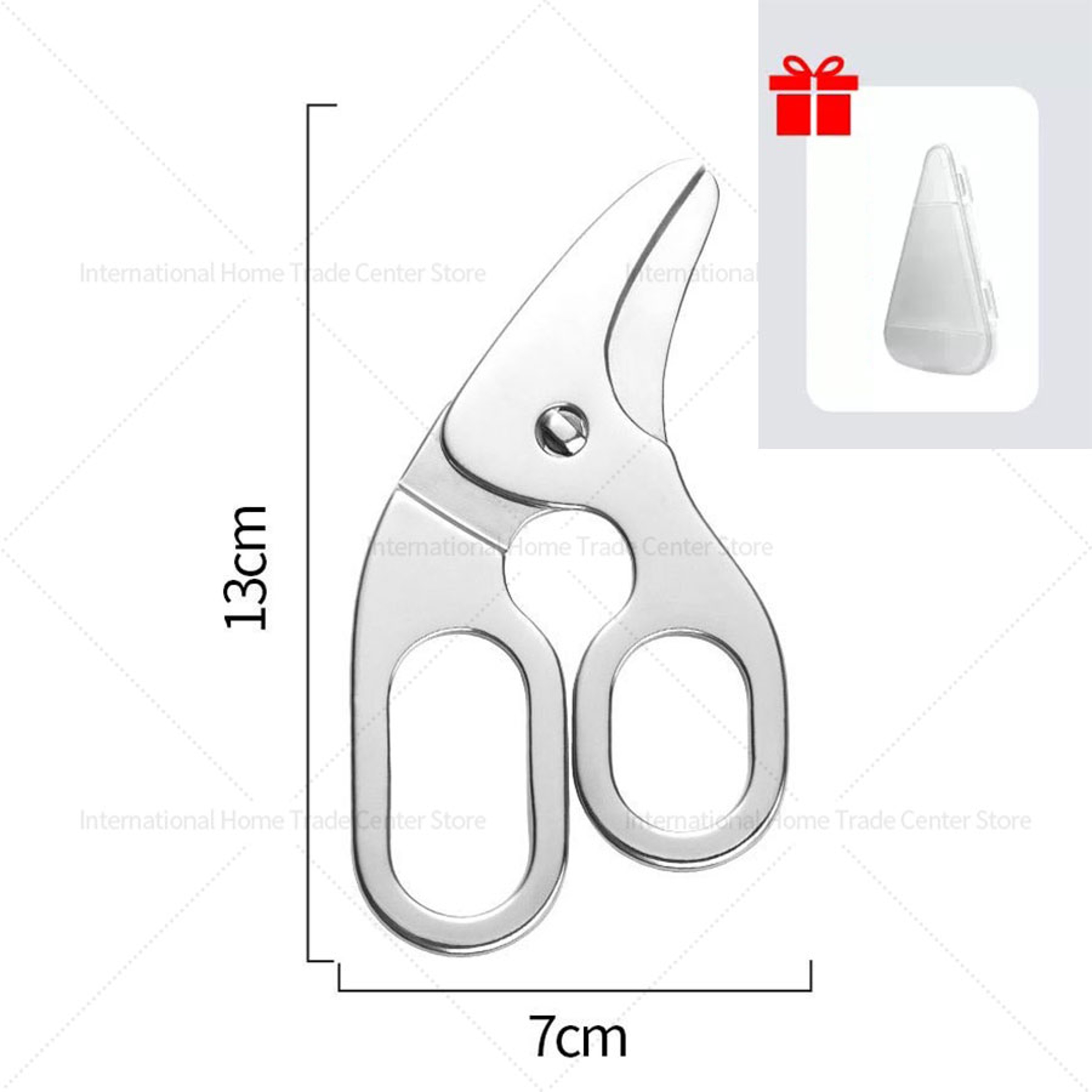PureBite Baby Food Scissors Portable Stainless Steel Toddler Shears for Safer, Effortless Feeding – view 7