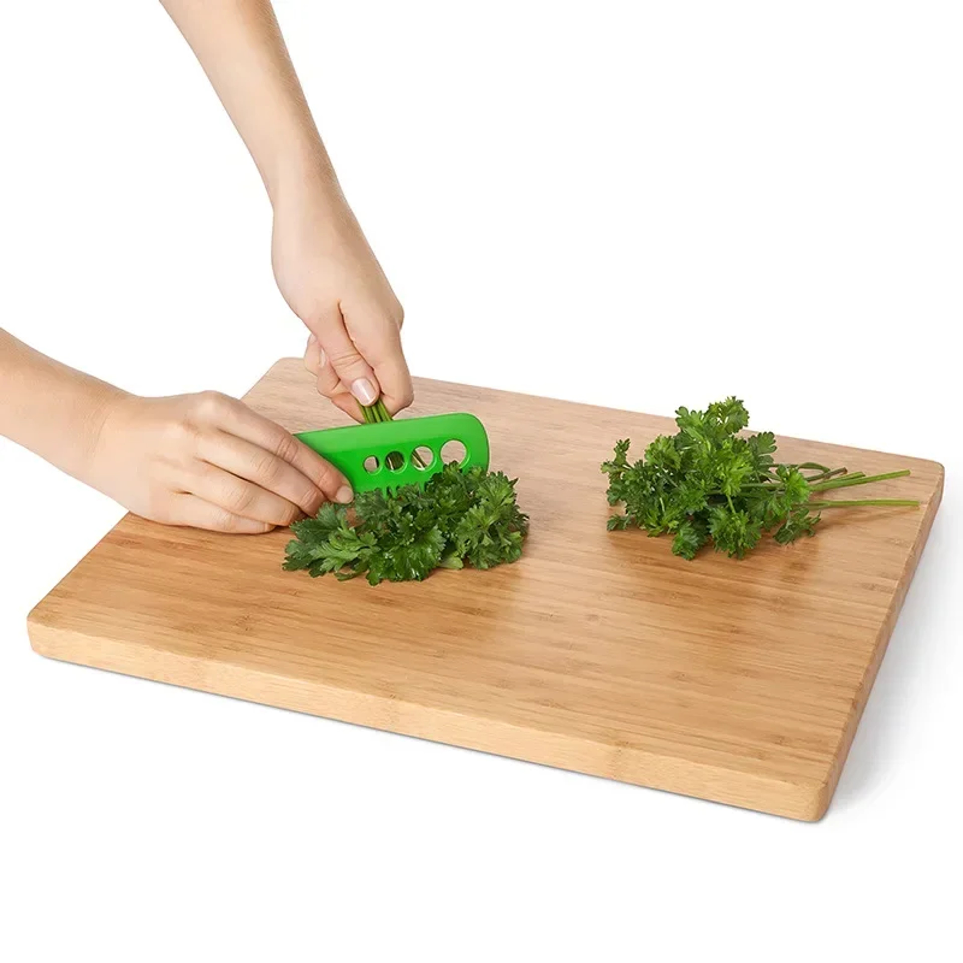 EasyPrep Herb Stripper & Vegetable Leaf Remover for Herbs, Kale and Leafy Greens – view 4