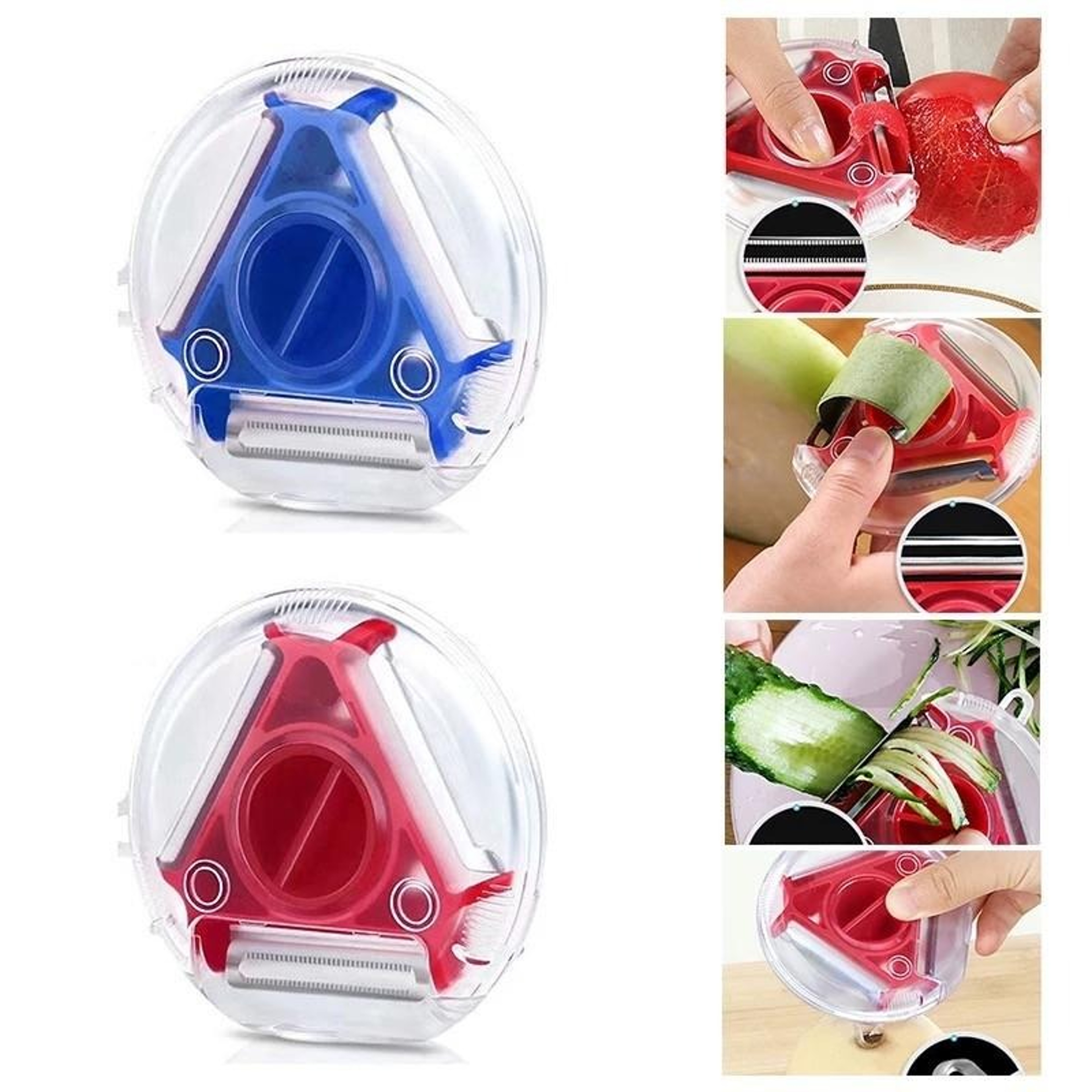 Premium Stainless Steel Vegetable Peeler & Fruit Peeler Multifunction Kitchen Tool – view 3