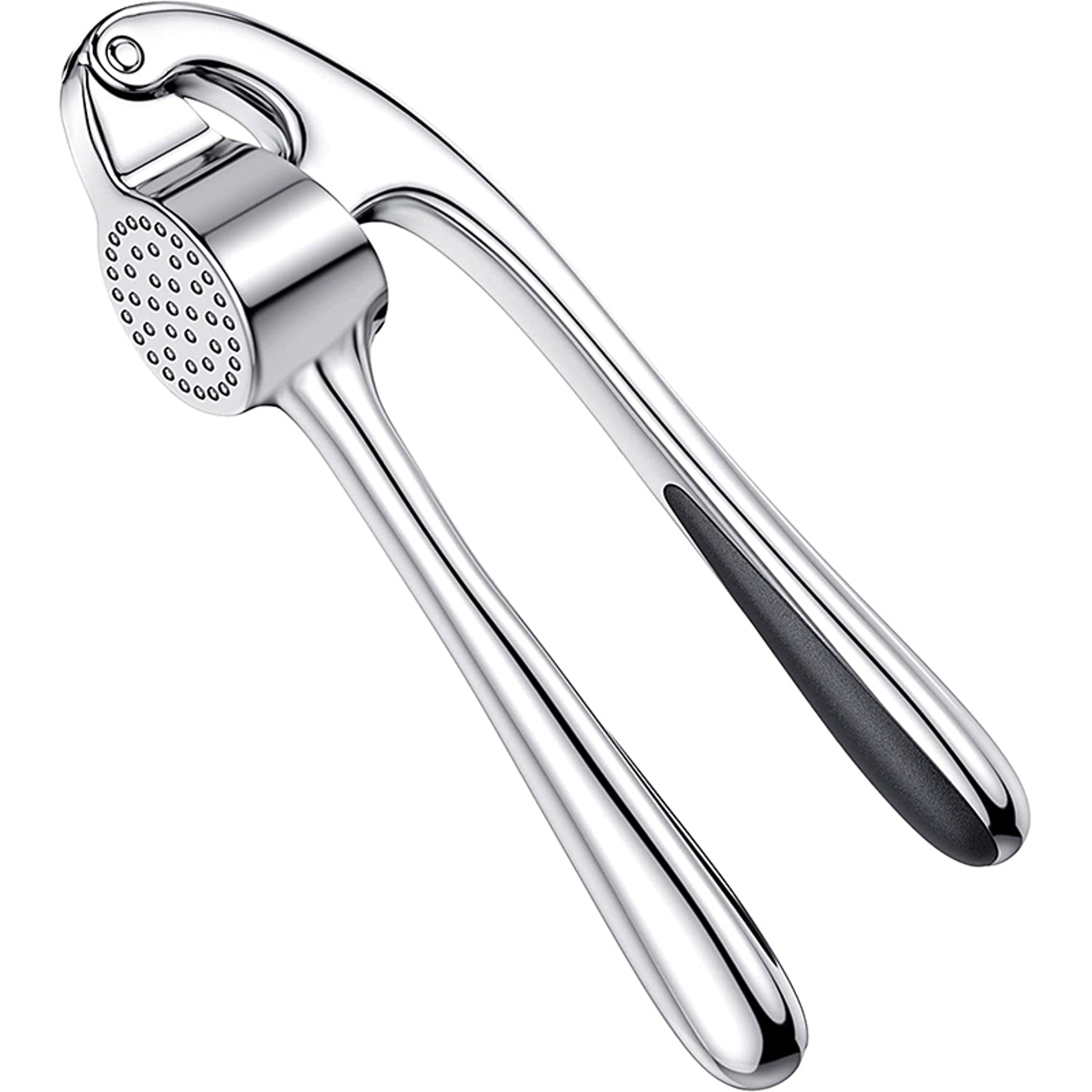 Premium Stainless Garlic Press & Crusher Ergonomic Easy Clean Garlic Tool – view 1