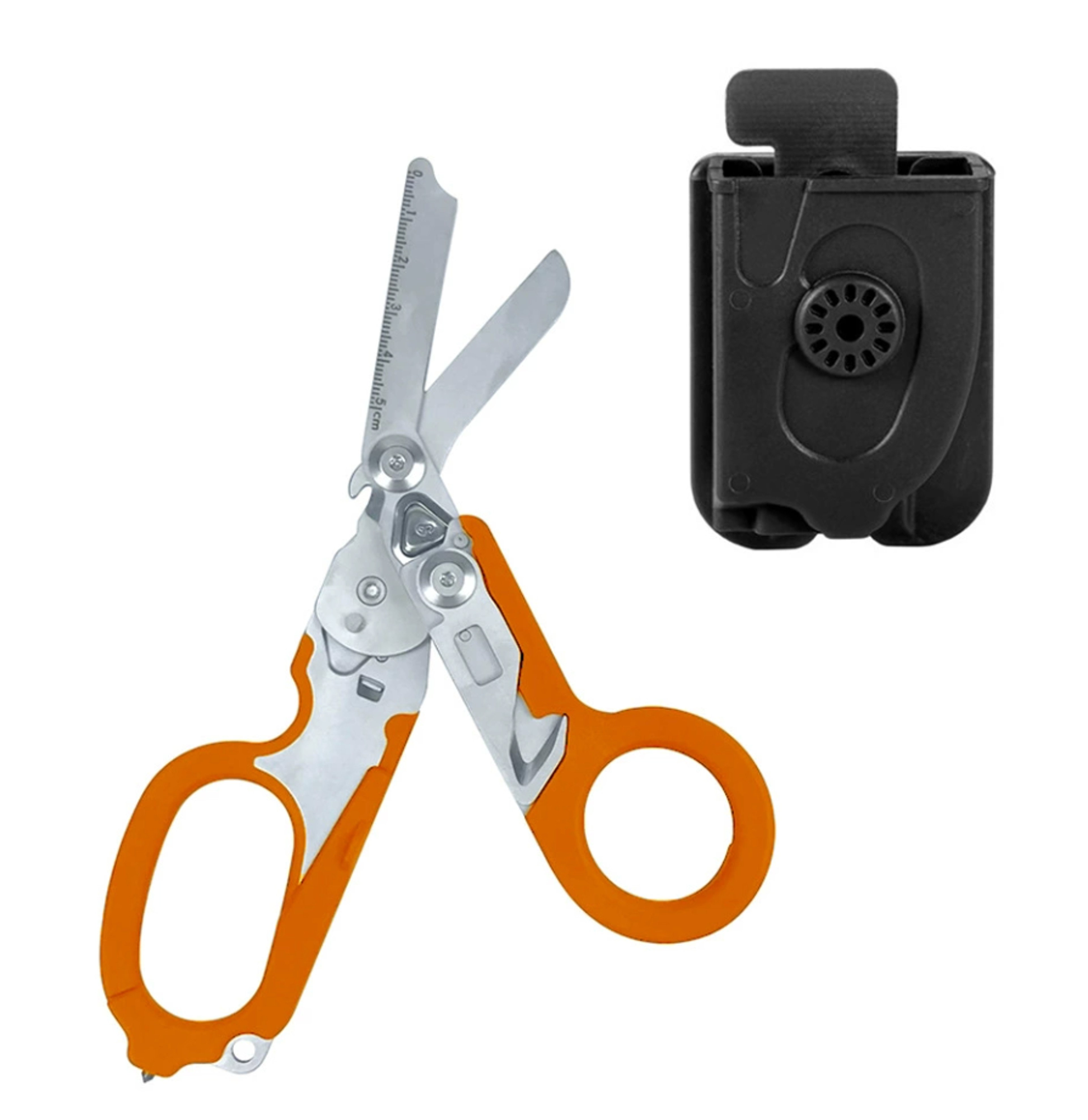 Tactical Emergency Response Shears  Trauma Scissors Multifunction Rescue Tool With Strap Cutter Gla 5