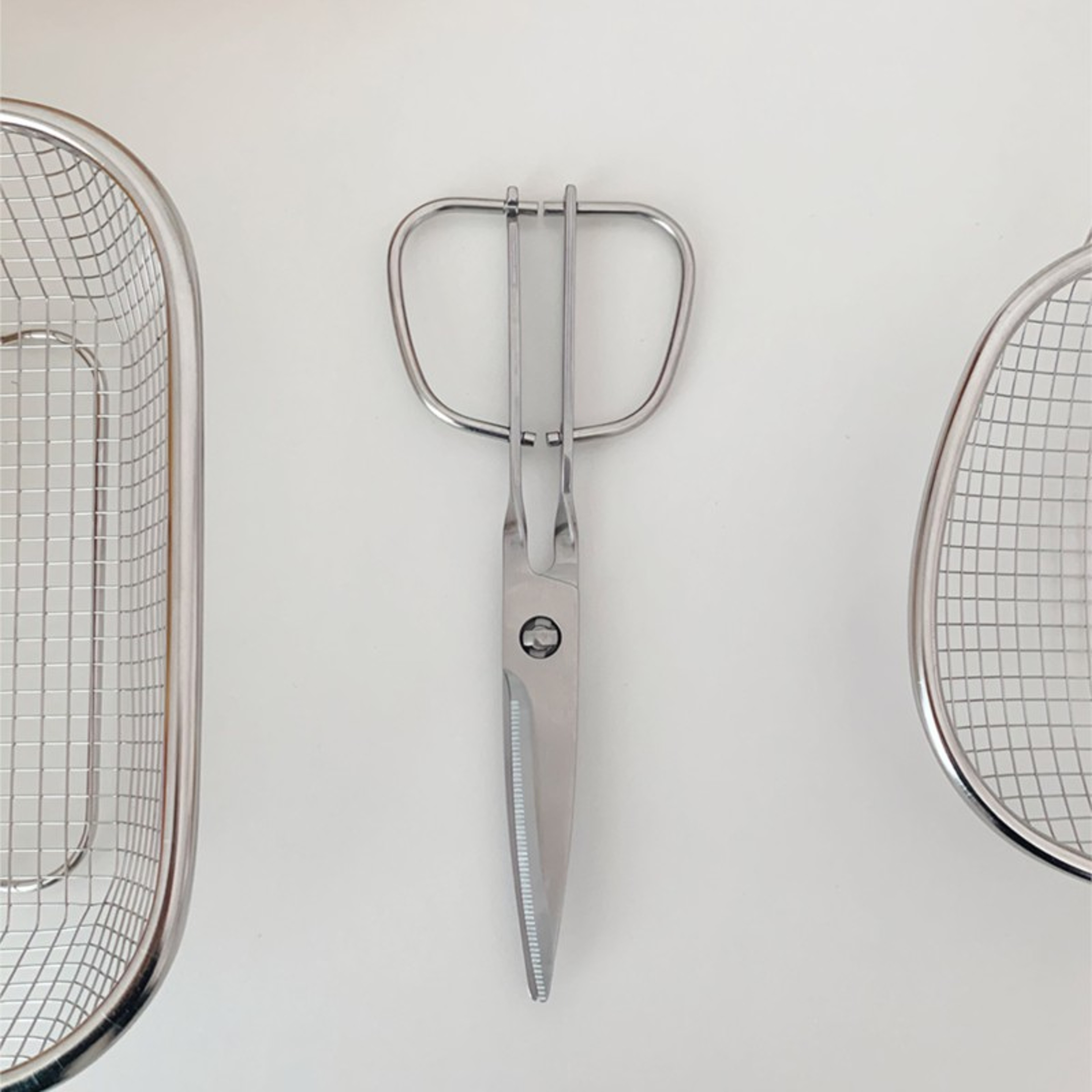 Heavy Duty Stainless Steel Kitchen Shears Professional Meat & Poultry Scissors Tool – view 3
