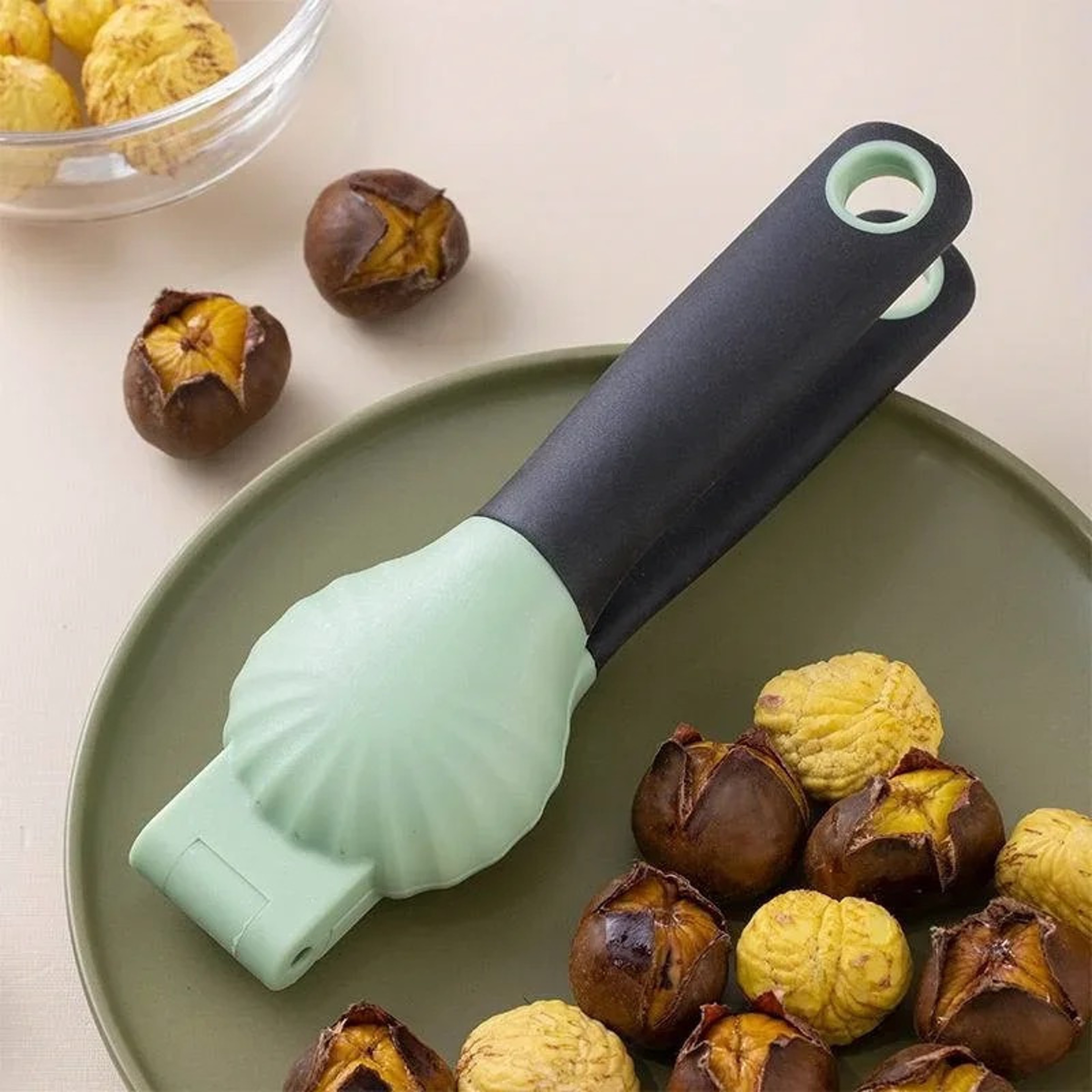 Quick Chestnut Opener Nutcracker Tool with Walnut Cracker Kitchen Pliers – view 7