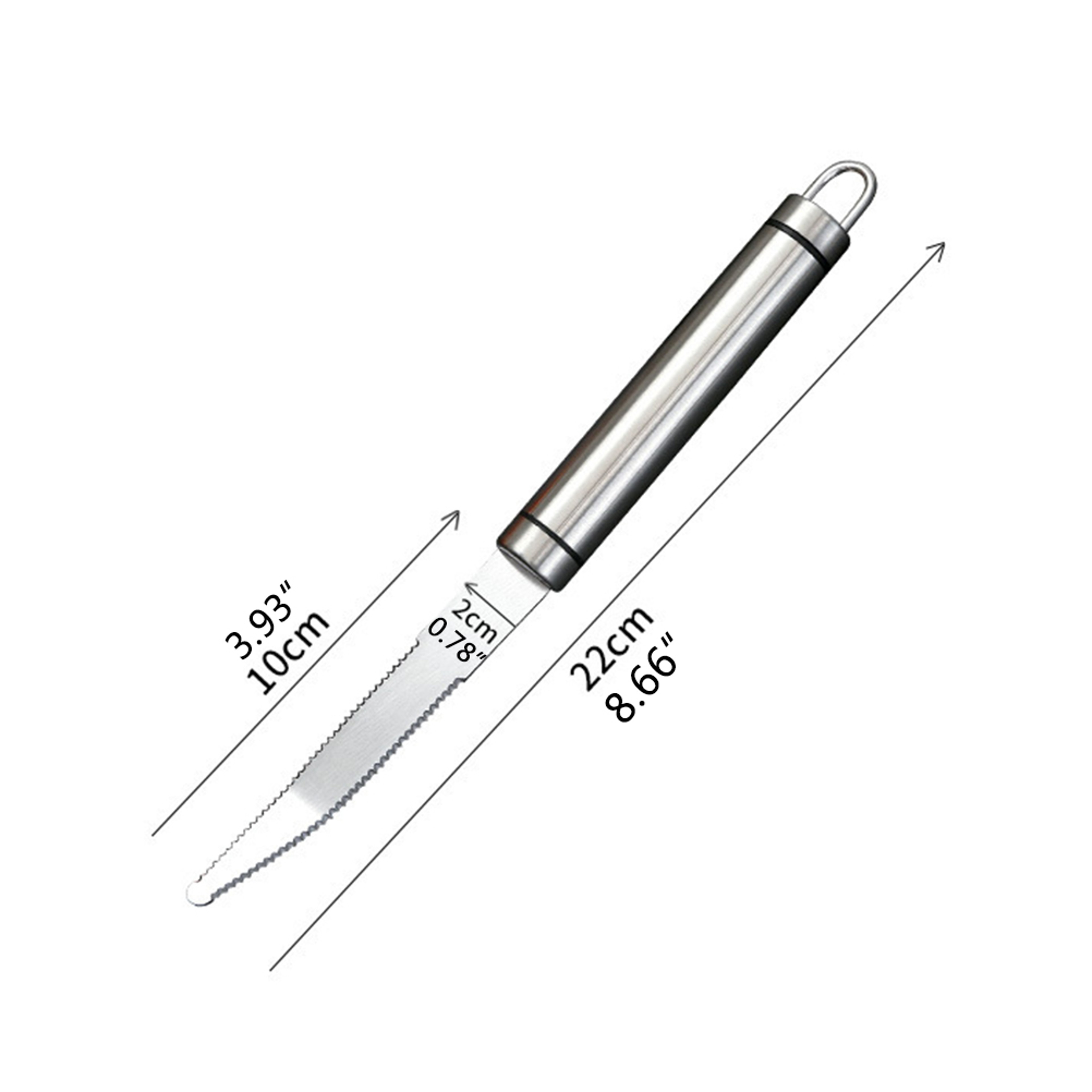 Premium Stainless Steel Citrus Peeler & Grapefruit Cutter for Easy, Mess Free Fruit Prep – view 5