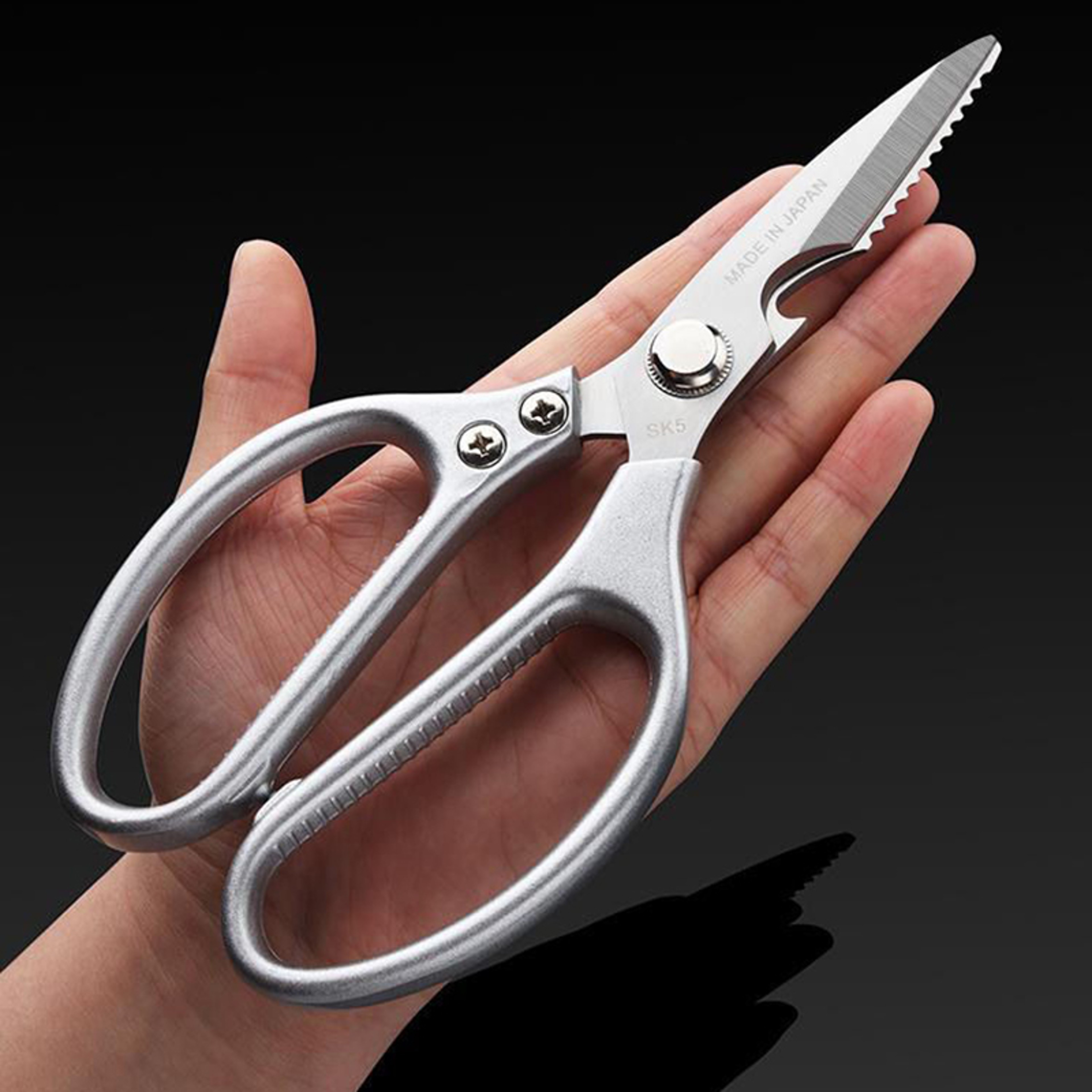 PrecisionCut Heavy Duty Kitchen Shears For Poultry Fish  Bone Cutting 1