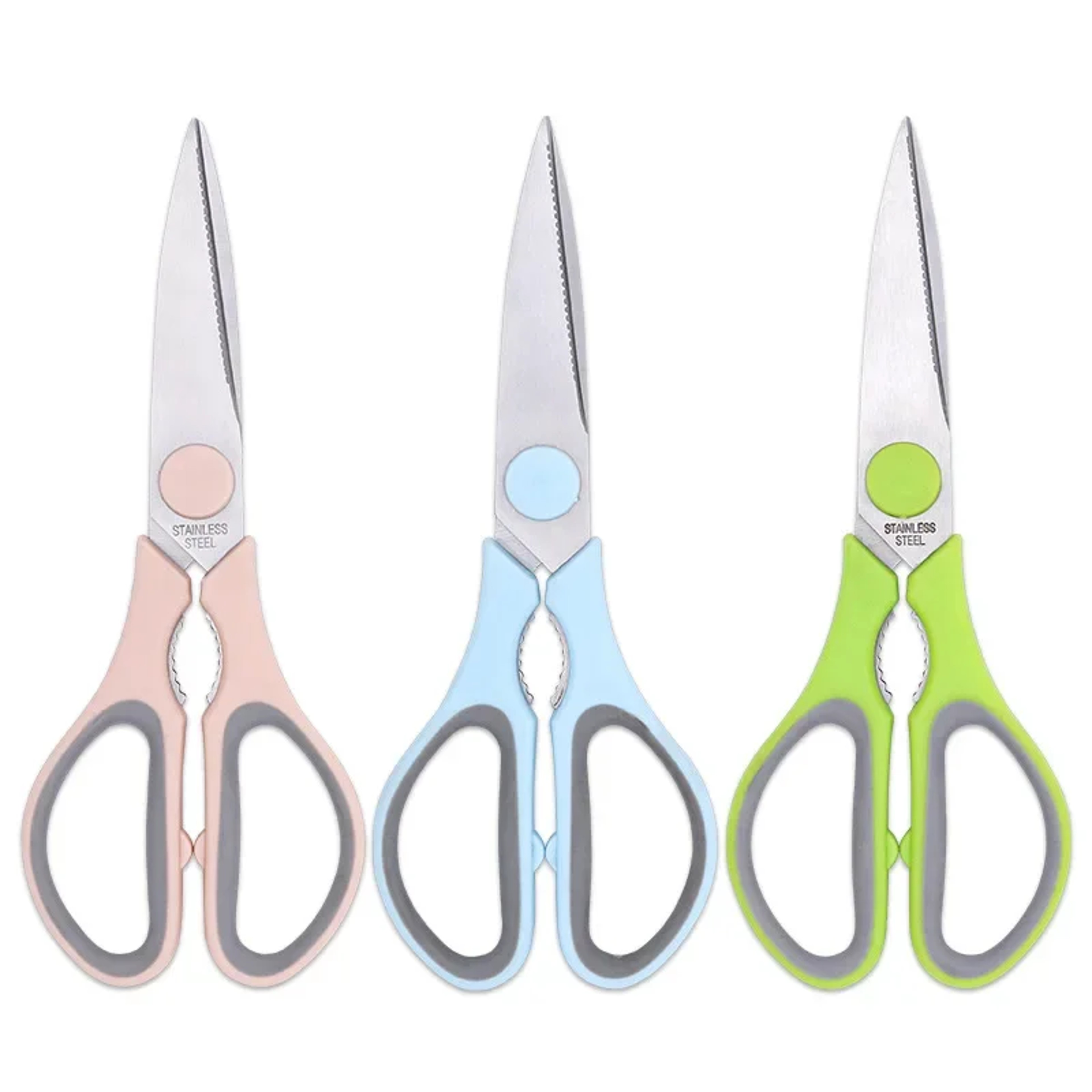 Multi Function Kitchen Shears With Nutcracker  Safety Cover 0