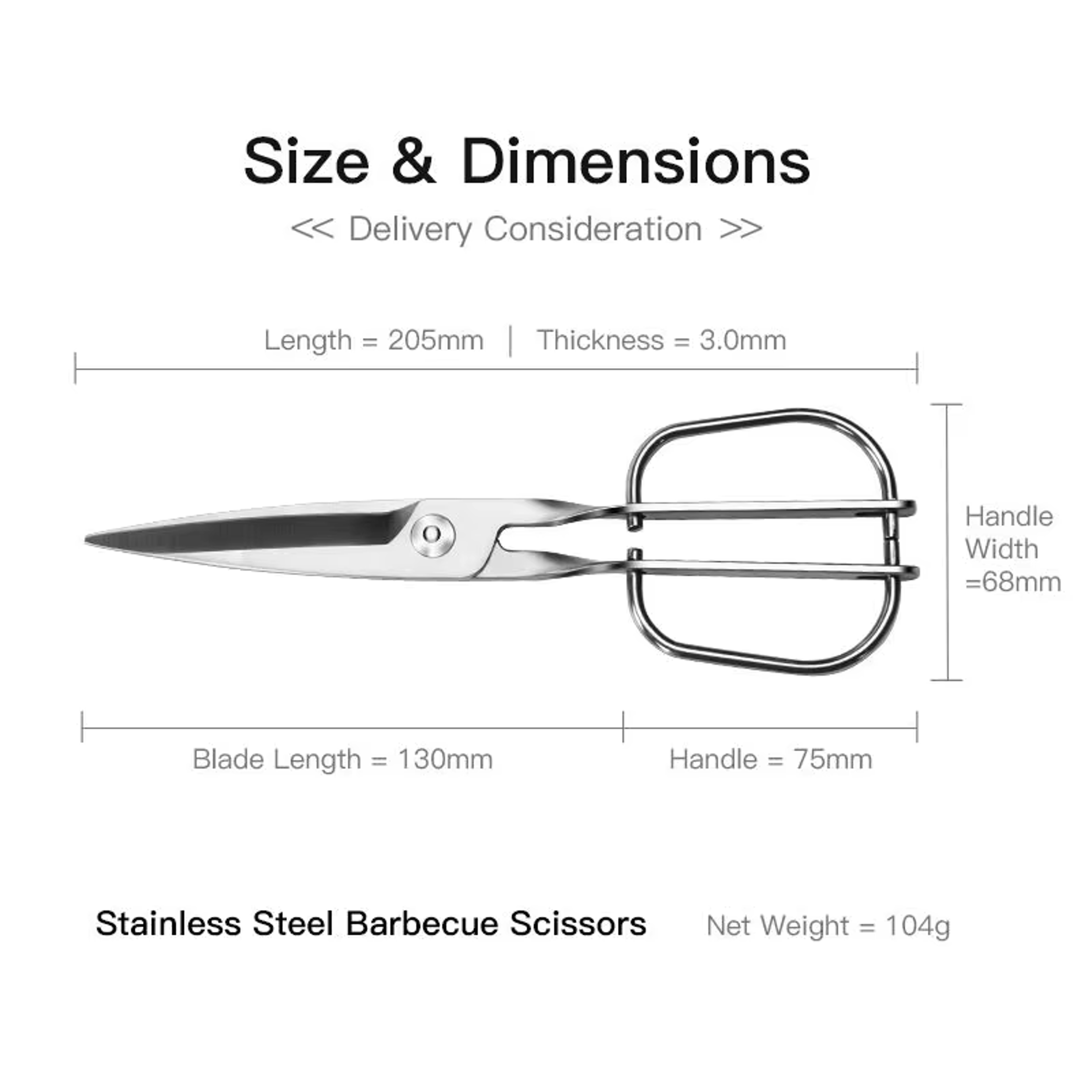PrecisionCut Pro Heavy Duty Kitchen Shears Detachable Stainless Steel Kitchen Scissors for Meat & Poultry – view 6