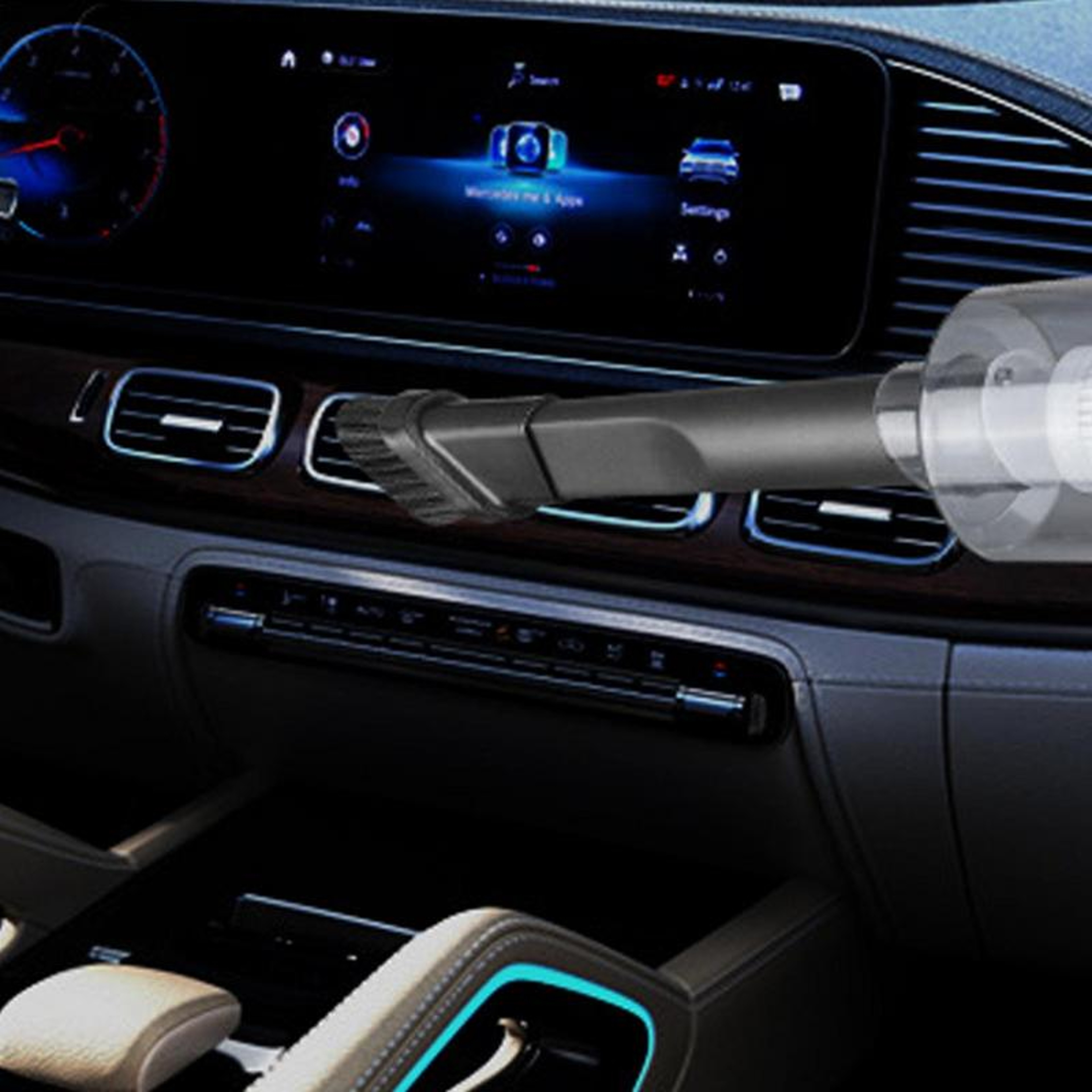 Premium Dual Use Wireless Car  Home Cordless Handheld Vacuum Cleaner Powerful Mini Suction 1