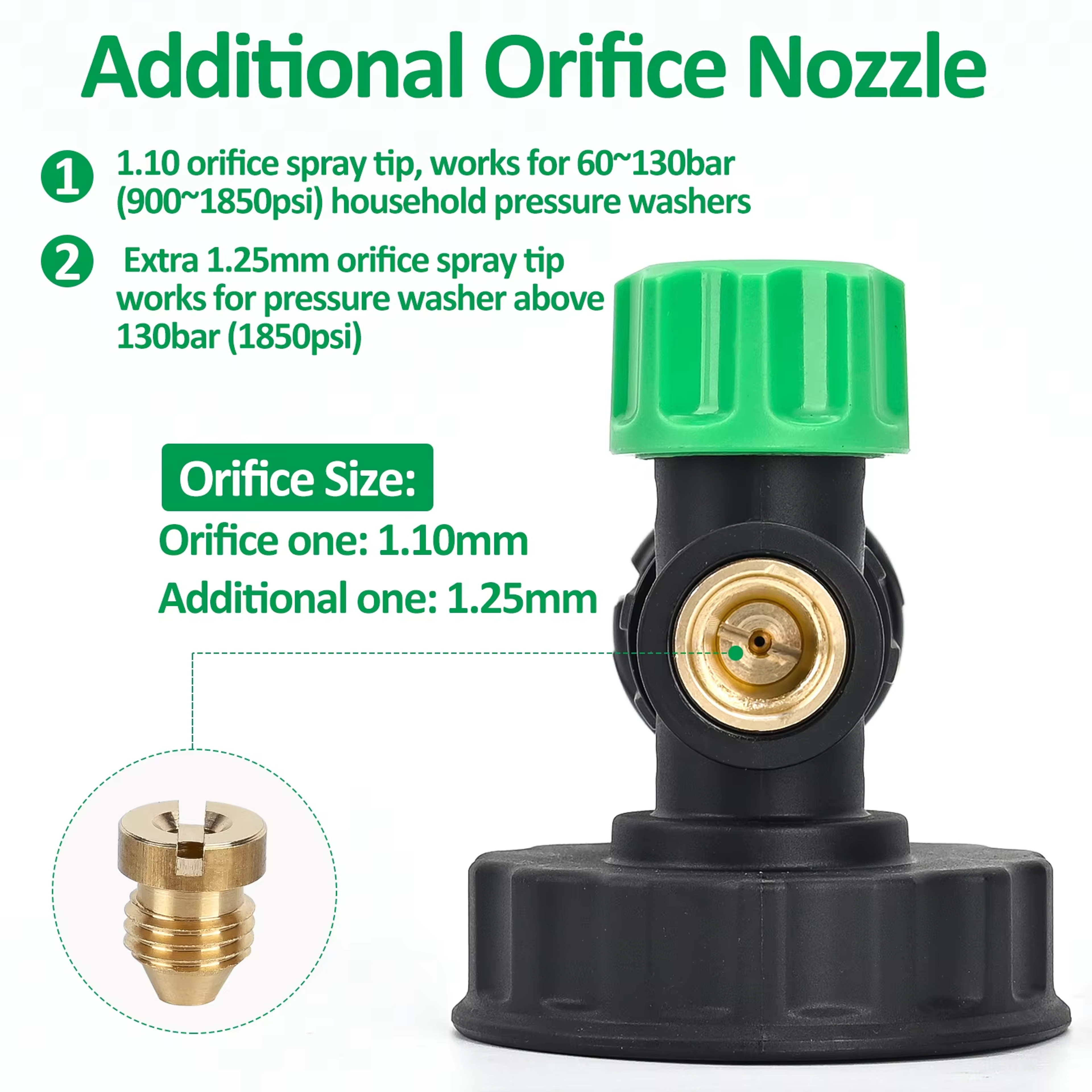 Universal Pressure Washer Gun Kit With Quick Connect Nozzles For Car  Outdoor Cleaning 1