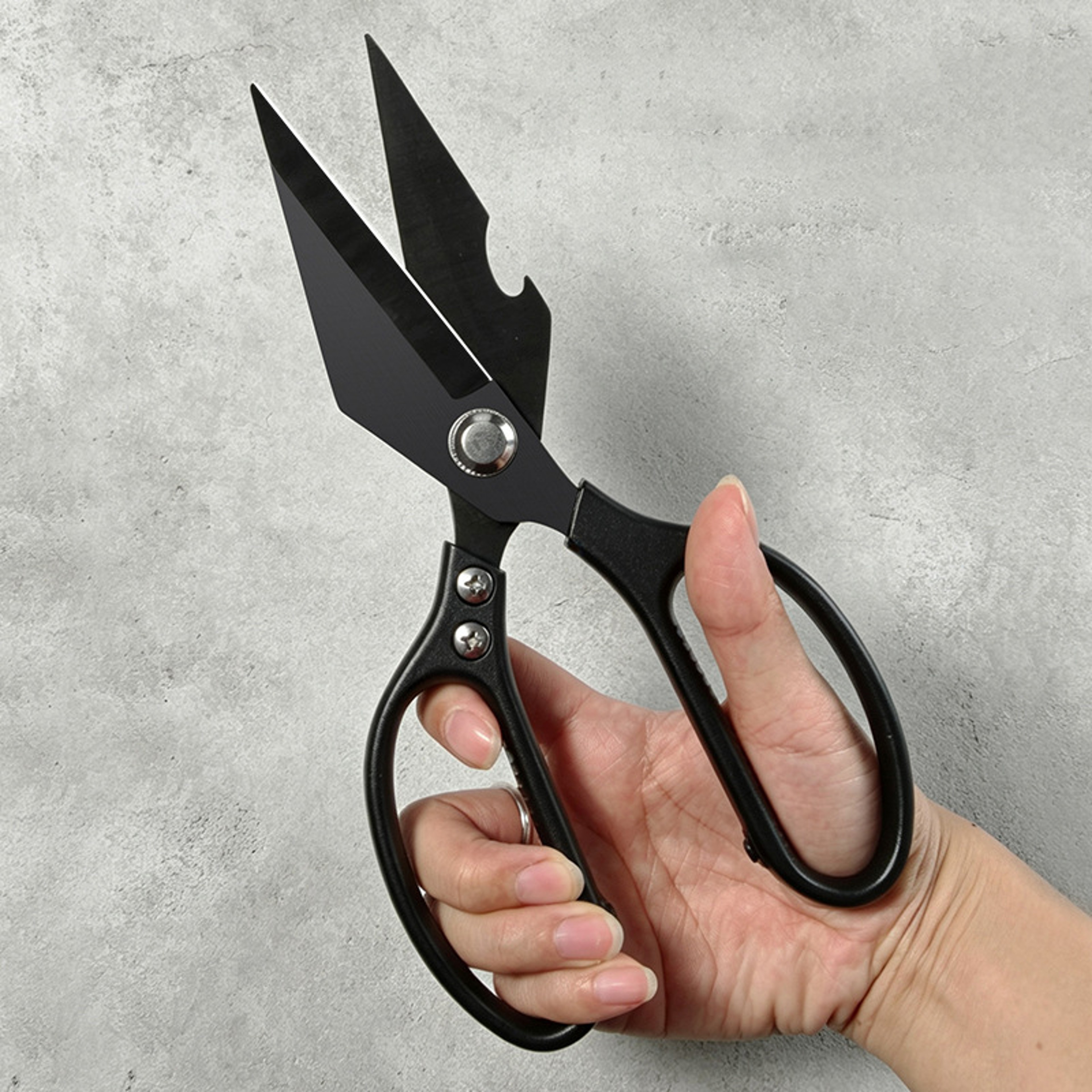 Multifunctional Stainless Steel Kitchen Shears  Bone Cutting Scissors Heavy Duty Chef Scissors For  2