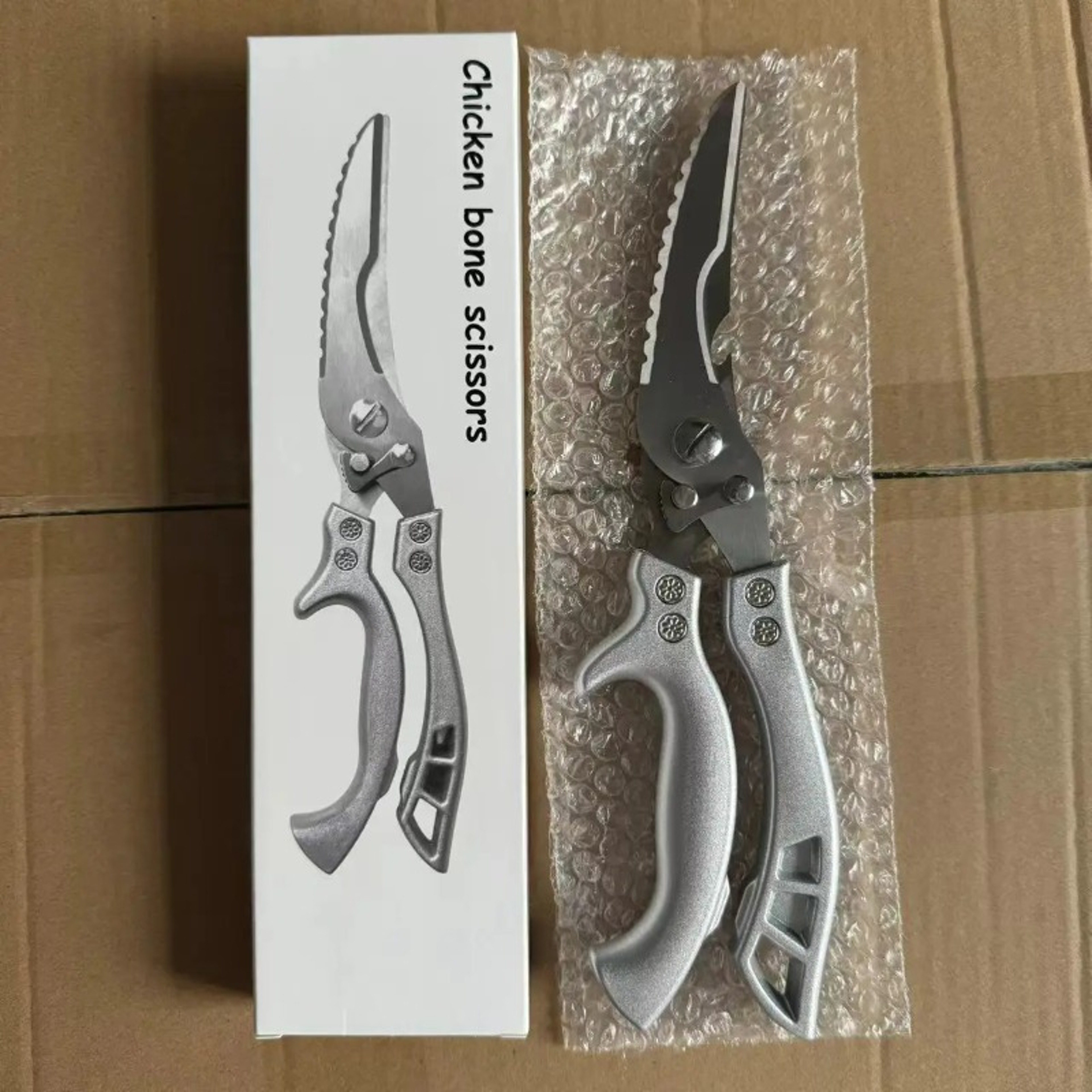 Heavy Duty Stainless Steel Kitchen Shears for Poultry, Meat & Everyday Food Prep – view 7