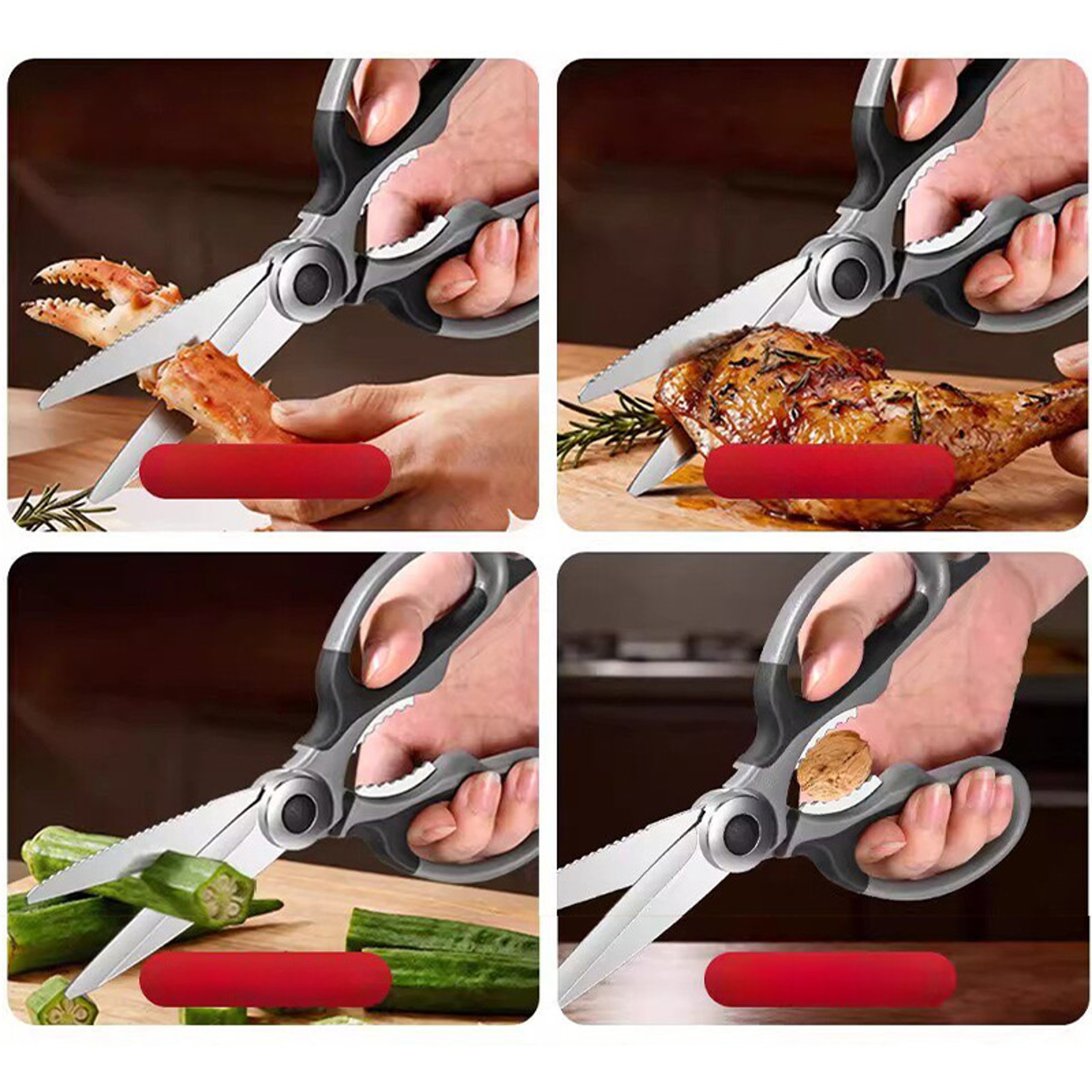 Heavy Duty Kitchen Shears For Poultry Meat Fish  Vegetables 2