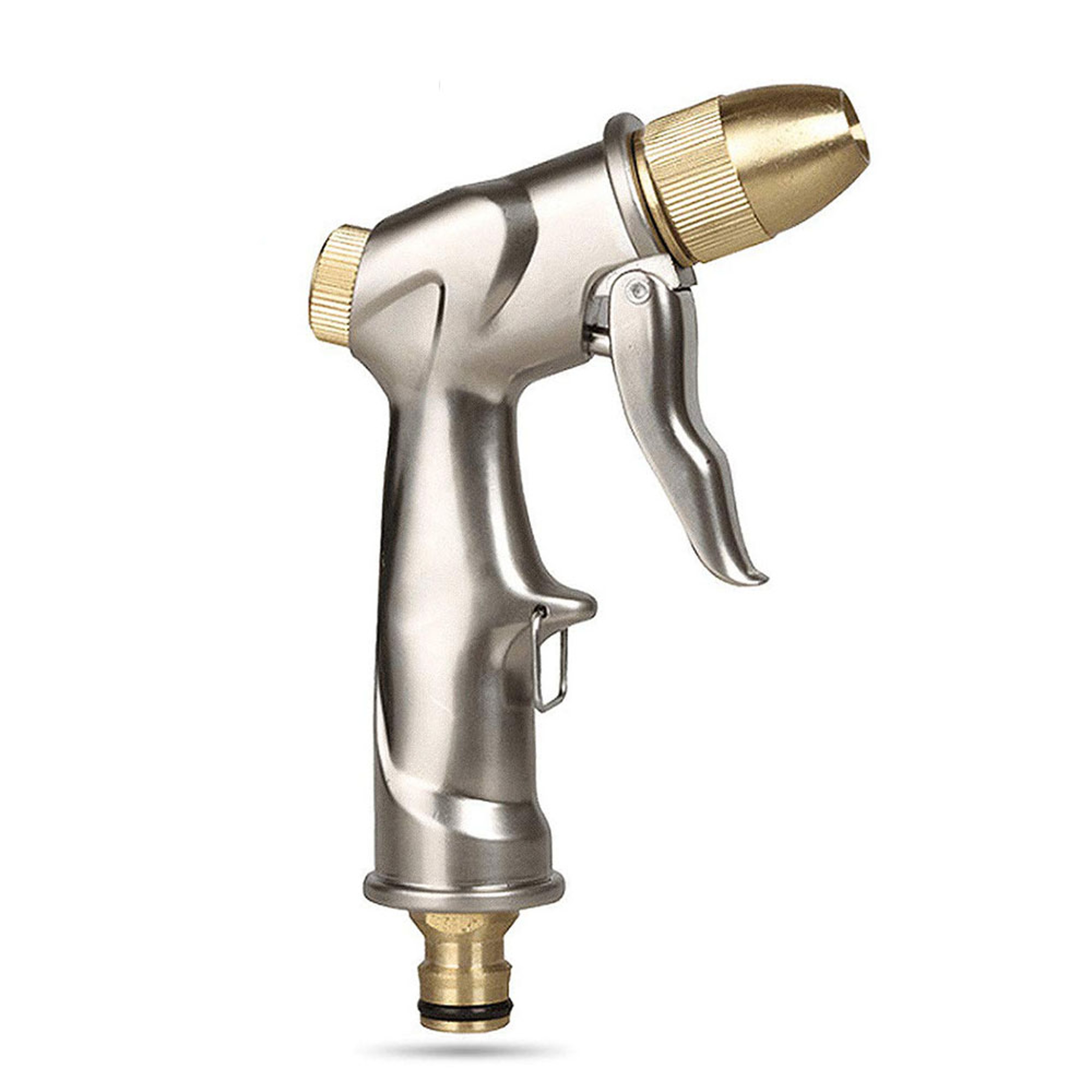 Premium Adjustable High Pressure Hose Nozzle Garden Spray Gun Heavy Duty Metal Watering & Cleaning Tool – view 7