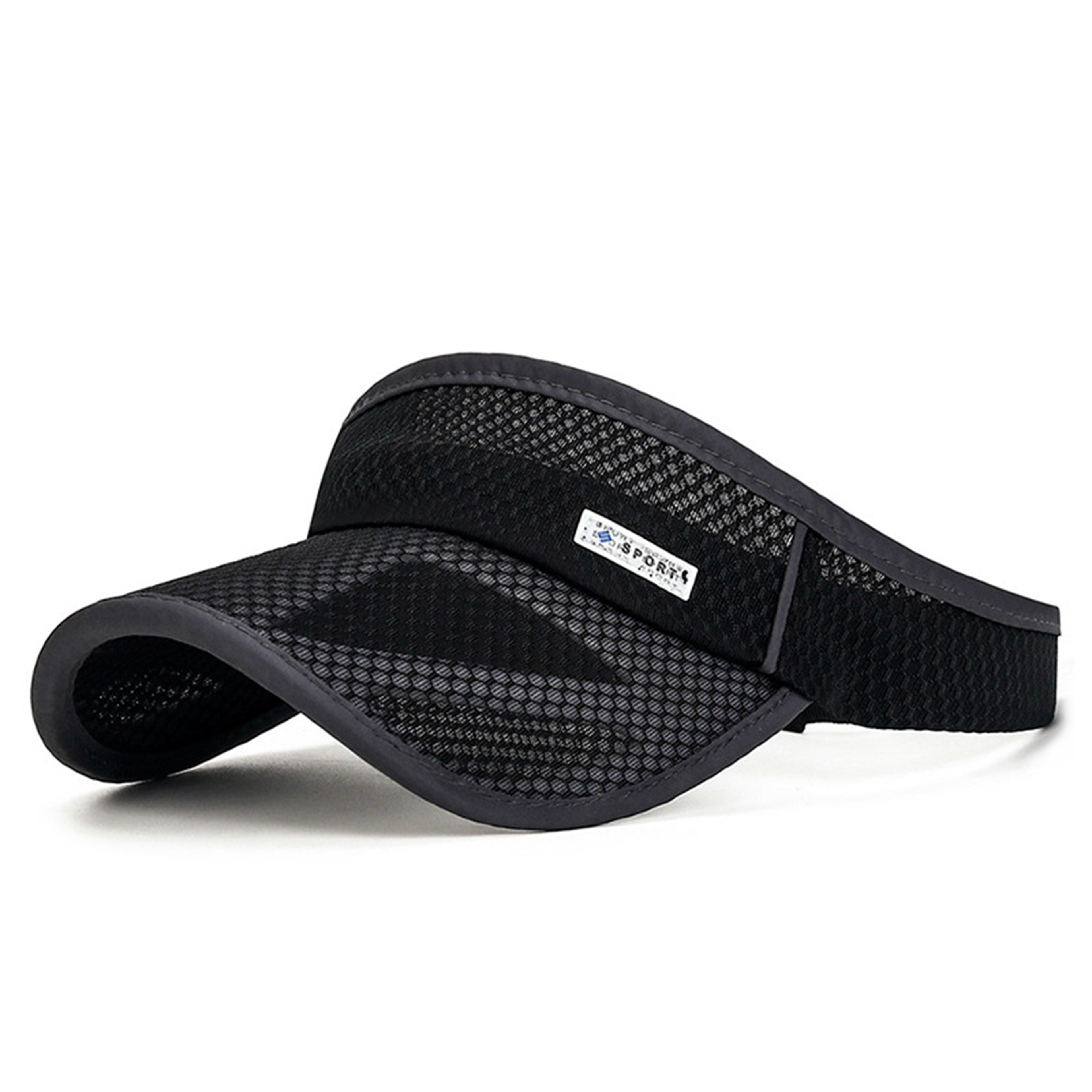 Breathable Mesh Sun Visor Cap Quick Dry Adjustable Lightweight Sports Visor For Running Golf  Tenni 7