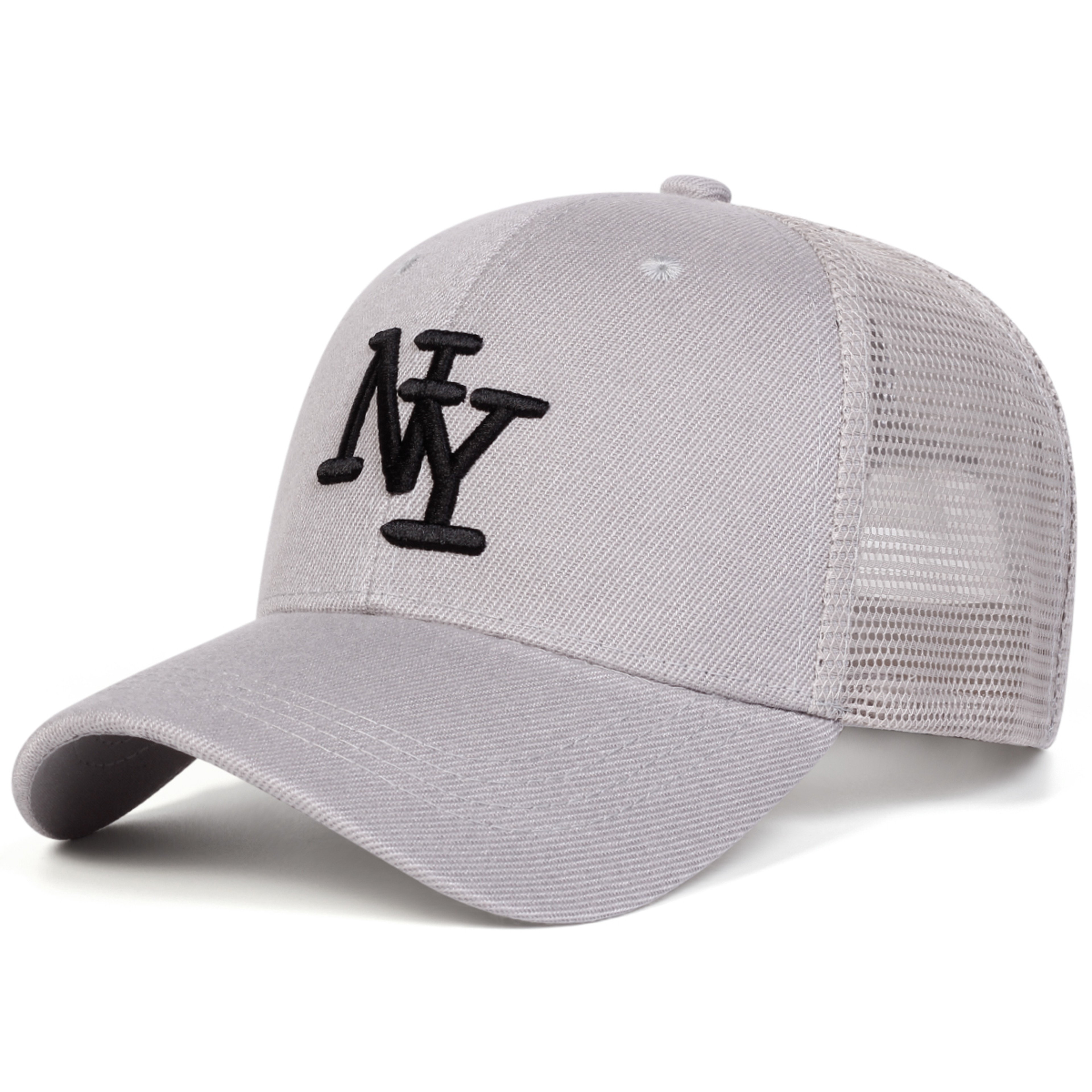 BreezeFit Adjustable Baseball Cap Breathable Mesh Trucker Hat For Outdoor Summer Comfort 2