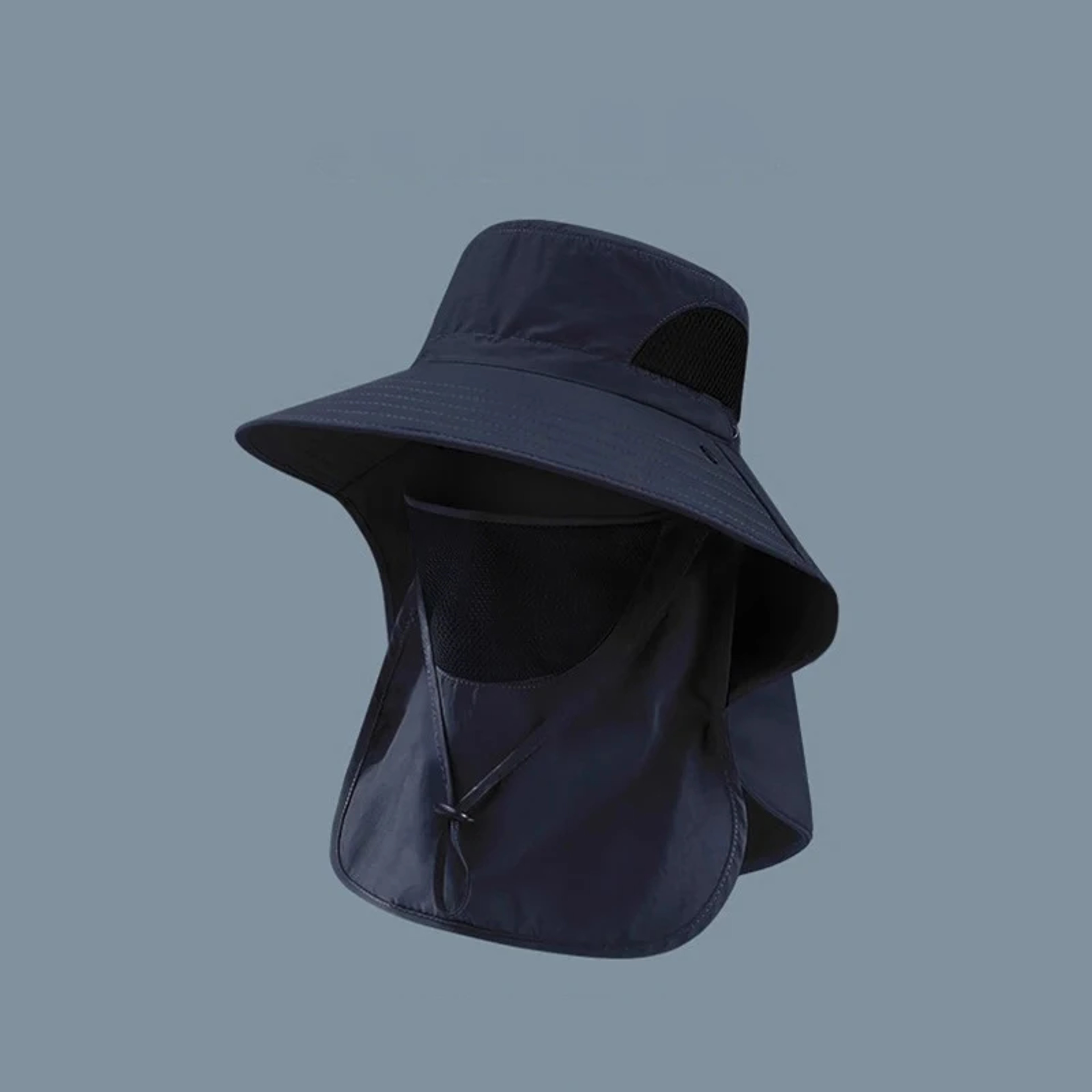 UV Shield Wide Brim Sun Hat Breathable Face Cover Fishing  Hiking Hat 4