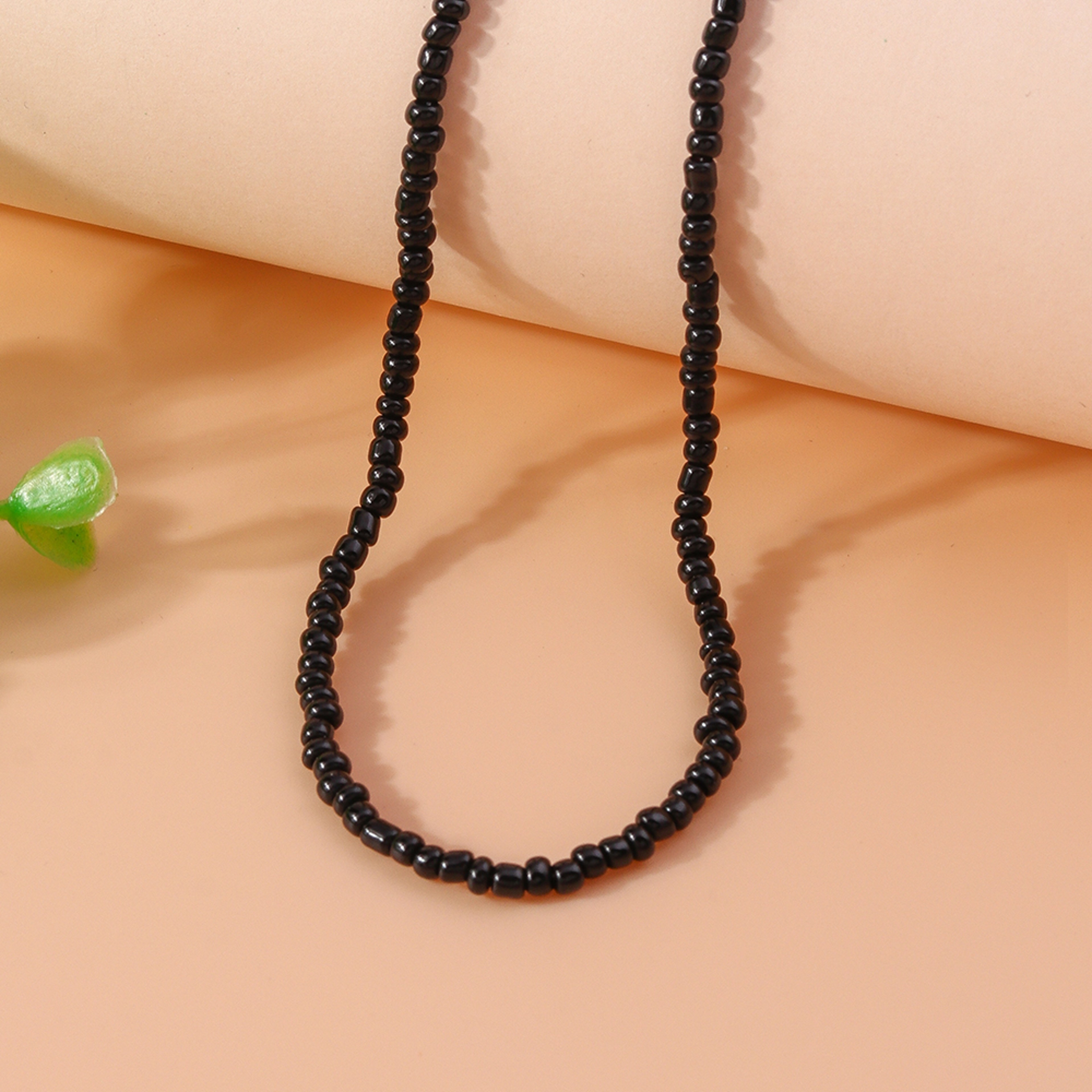 Boho Handmade Colorful Seed Bead Necklace Bohemian Summer Beach Jewelry For Women  Girls 1
