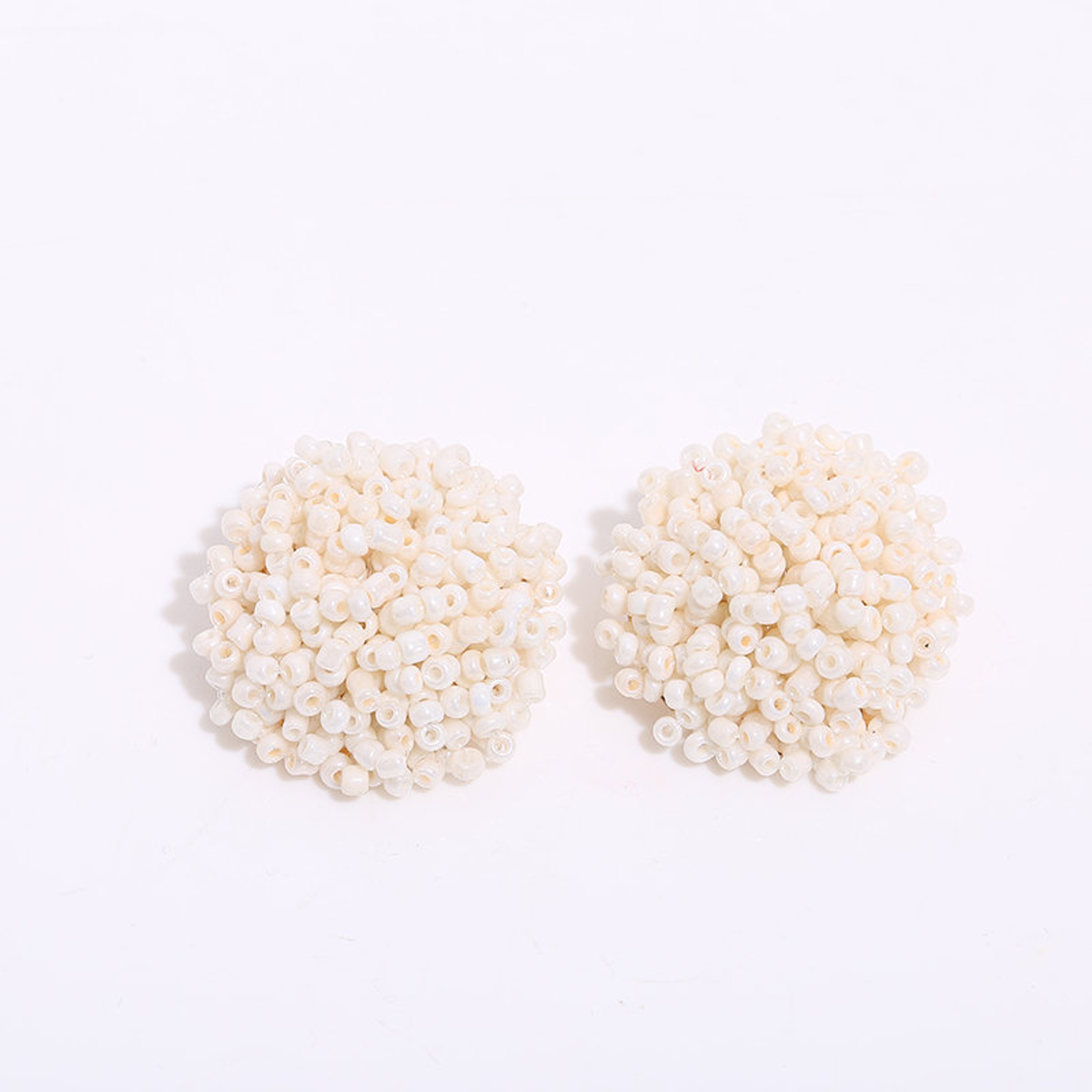 Handmade Colorful Bead Boho Stud Earrings Vintage Ethnic Round Earrings For Women 18