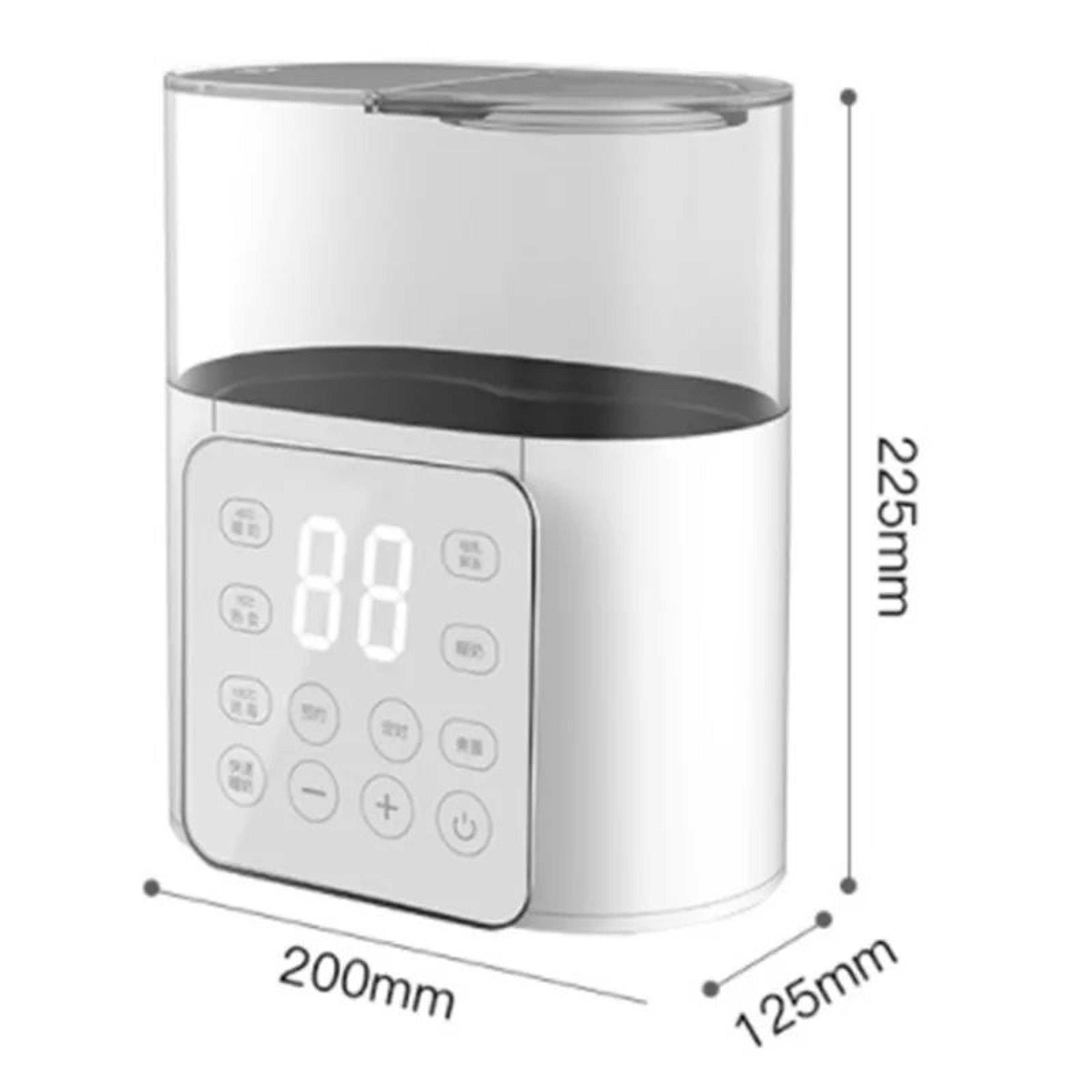 MultiFunction Baby Bottle Warmer  Sterilizer With Accurate Temperature Control Fast Milk Heater  Fo 5