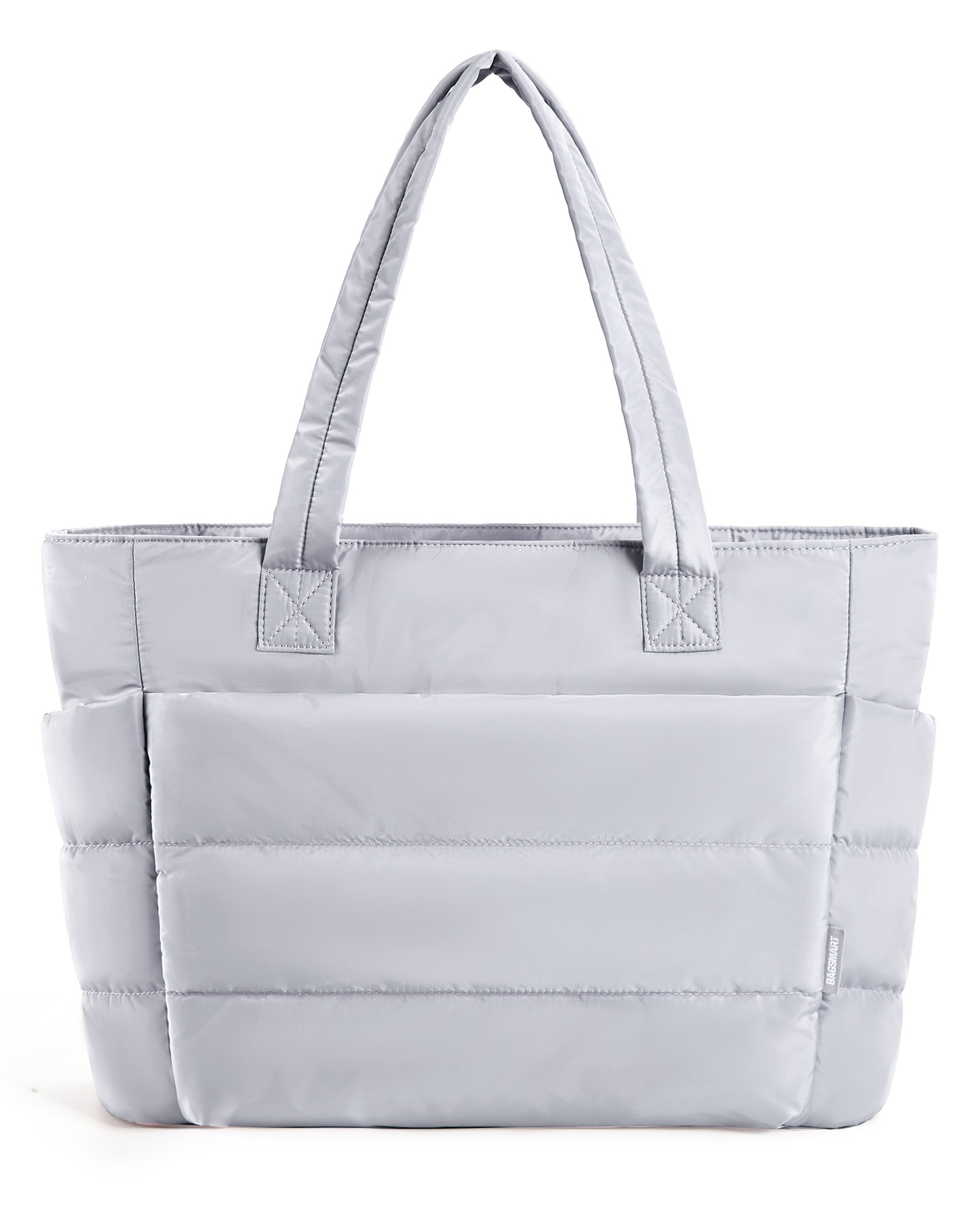 Large Capacity Tote Bag for Women, Puffer Padded Handbag for Travel, Work & School – view 7