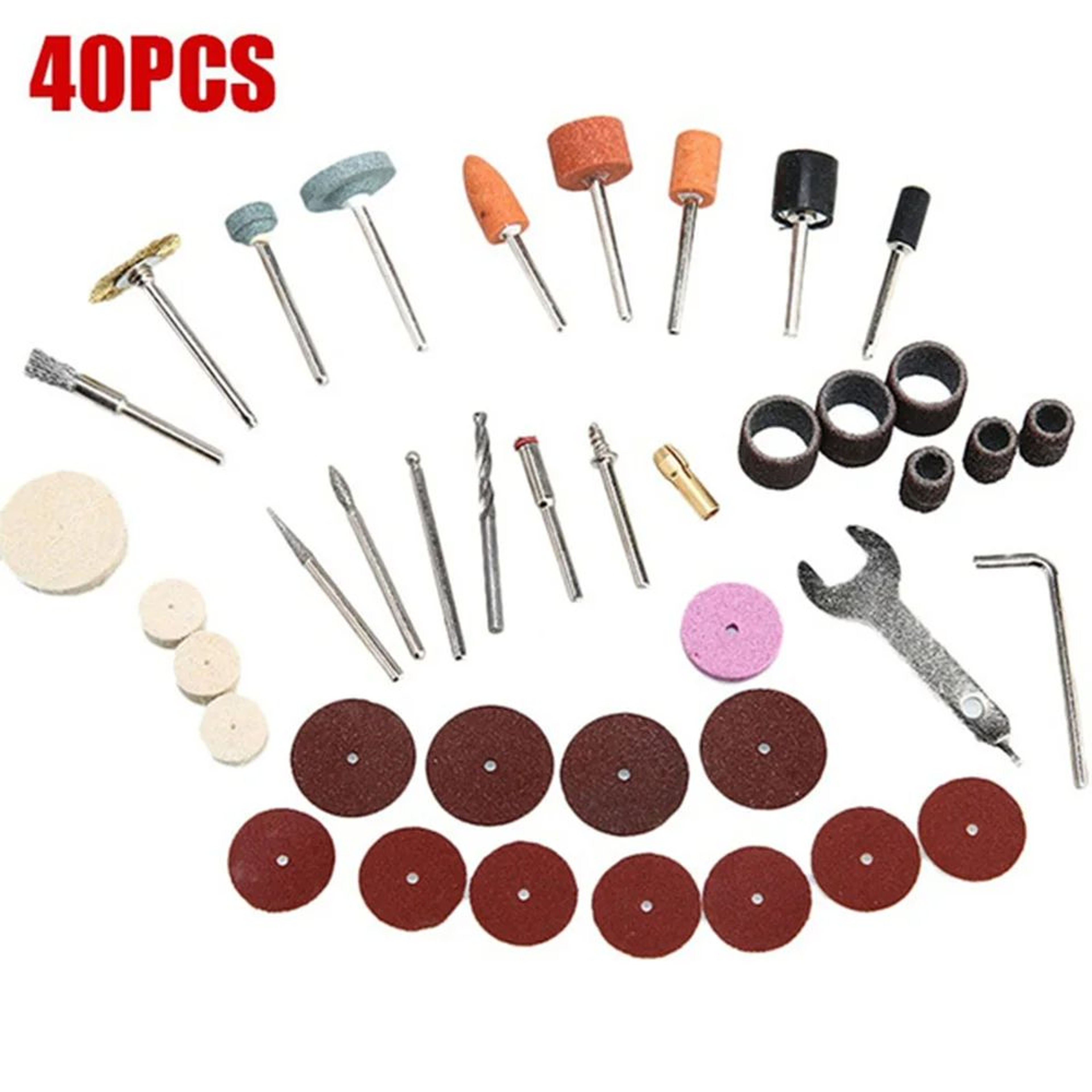 Comprehensive Rotary Tool Kit Compatible With Dremel For Grinding Polishing Cutting And More 5