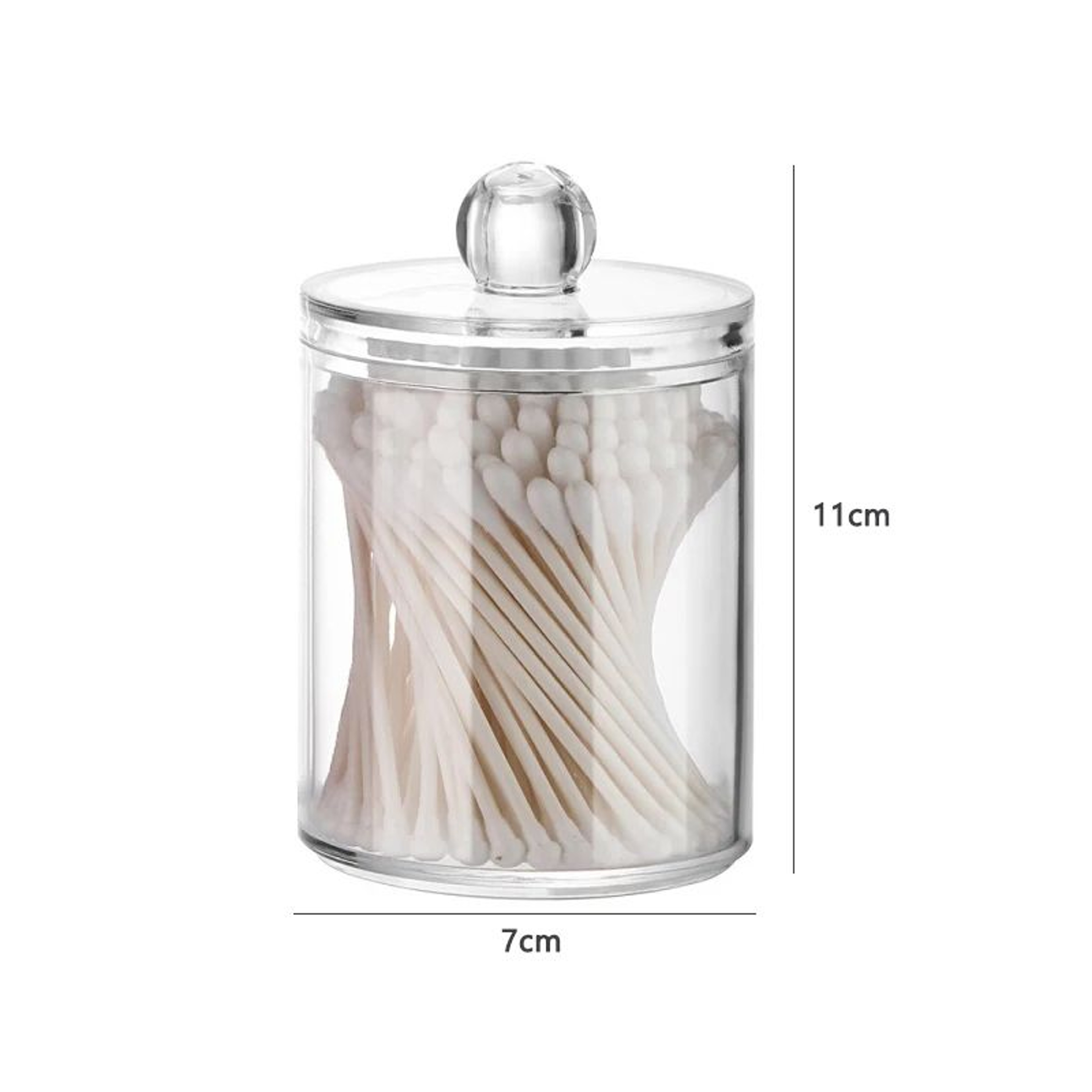 Makeup Cotton Pad Organizer Bathroom Storage Box For Cotton Swabs Cosmetics  Jewelry 9