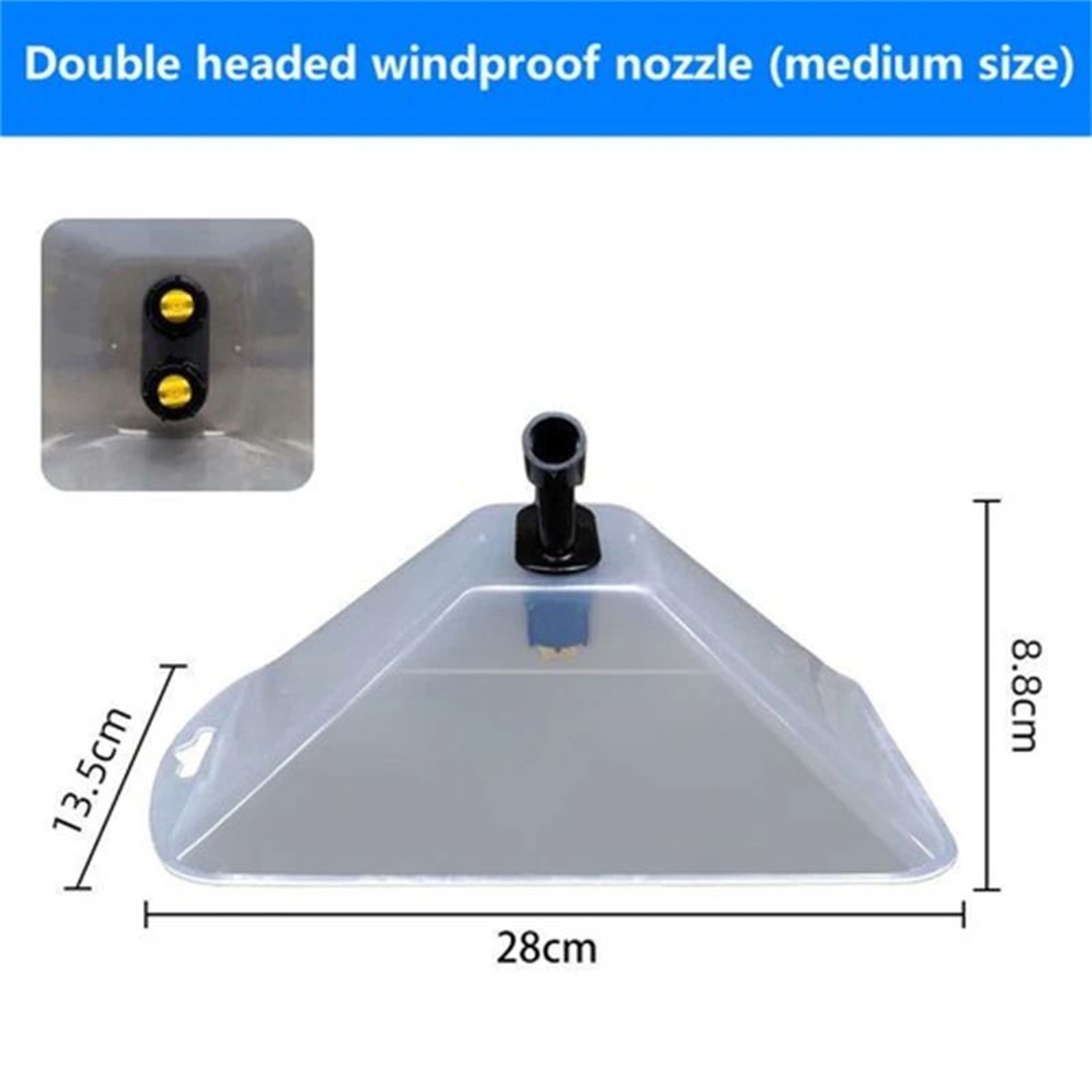 Windproof Nozzle Spray Head For Agricultural Sprayers Ideal For Corn Rice And Ridge Fields 5