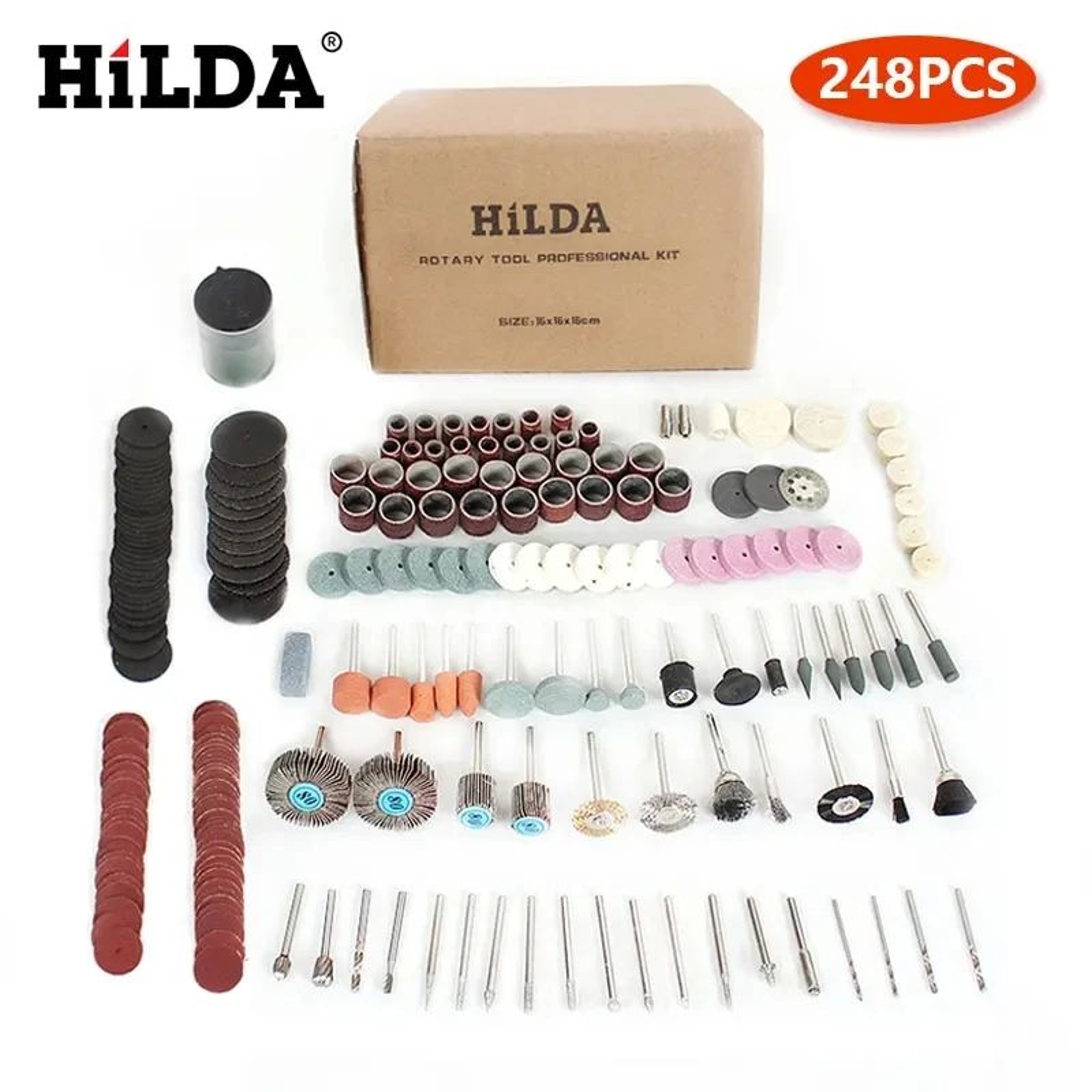 Rotary Tool Accessories Kit Easy Cutting Grinding Sanding Carving And Polishing Set Hilda And Dreme 2