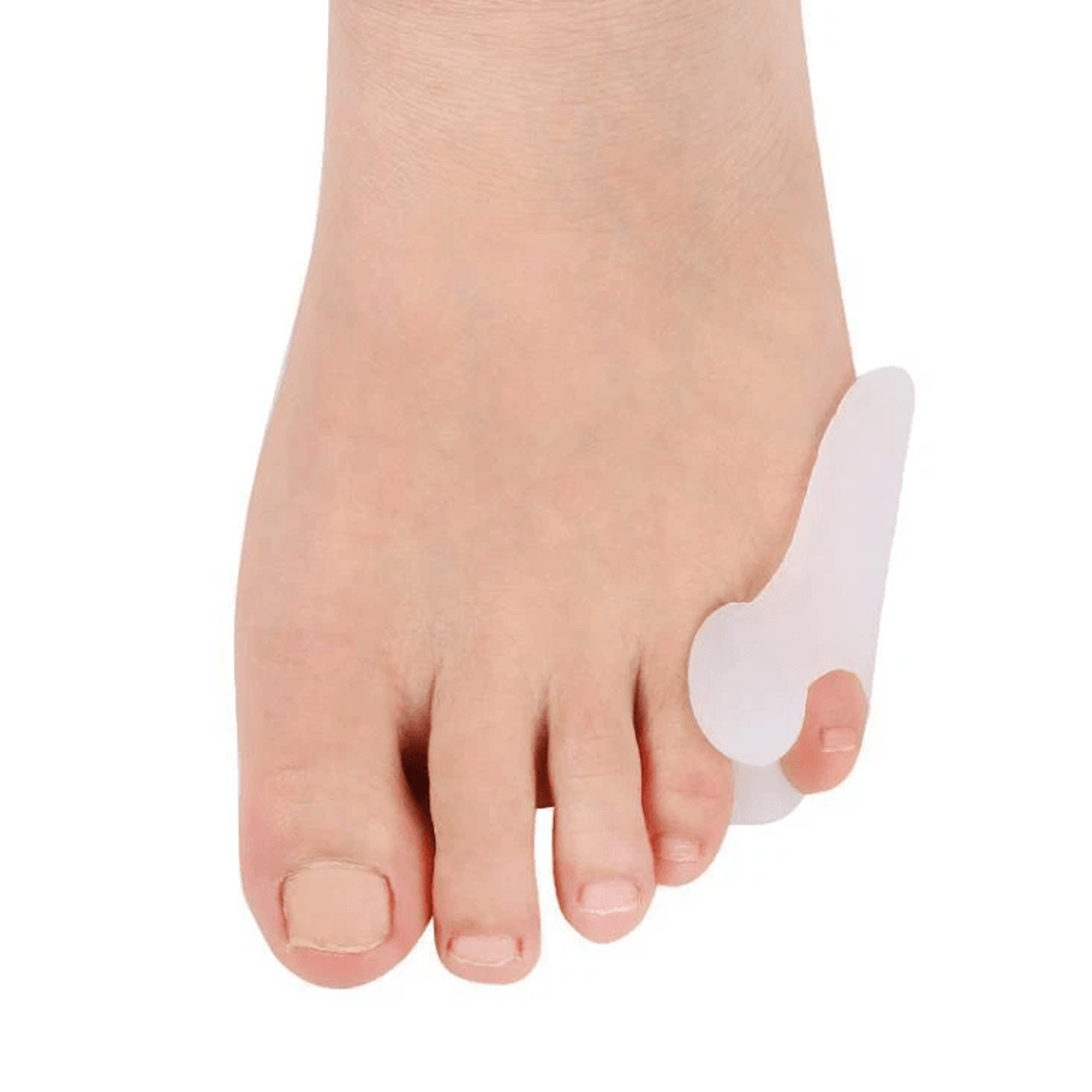 Silicone Gel Toe Separator Corrector Orthotics Straightener Bunion Relief Soft Toe Spacers For Foot 3