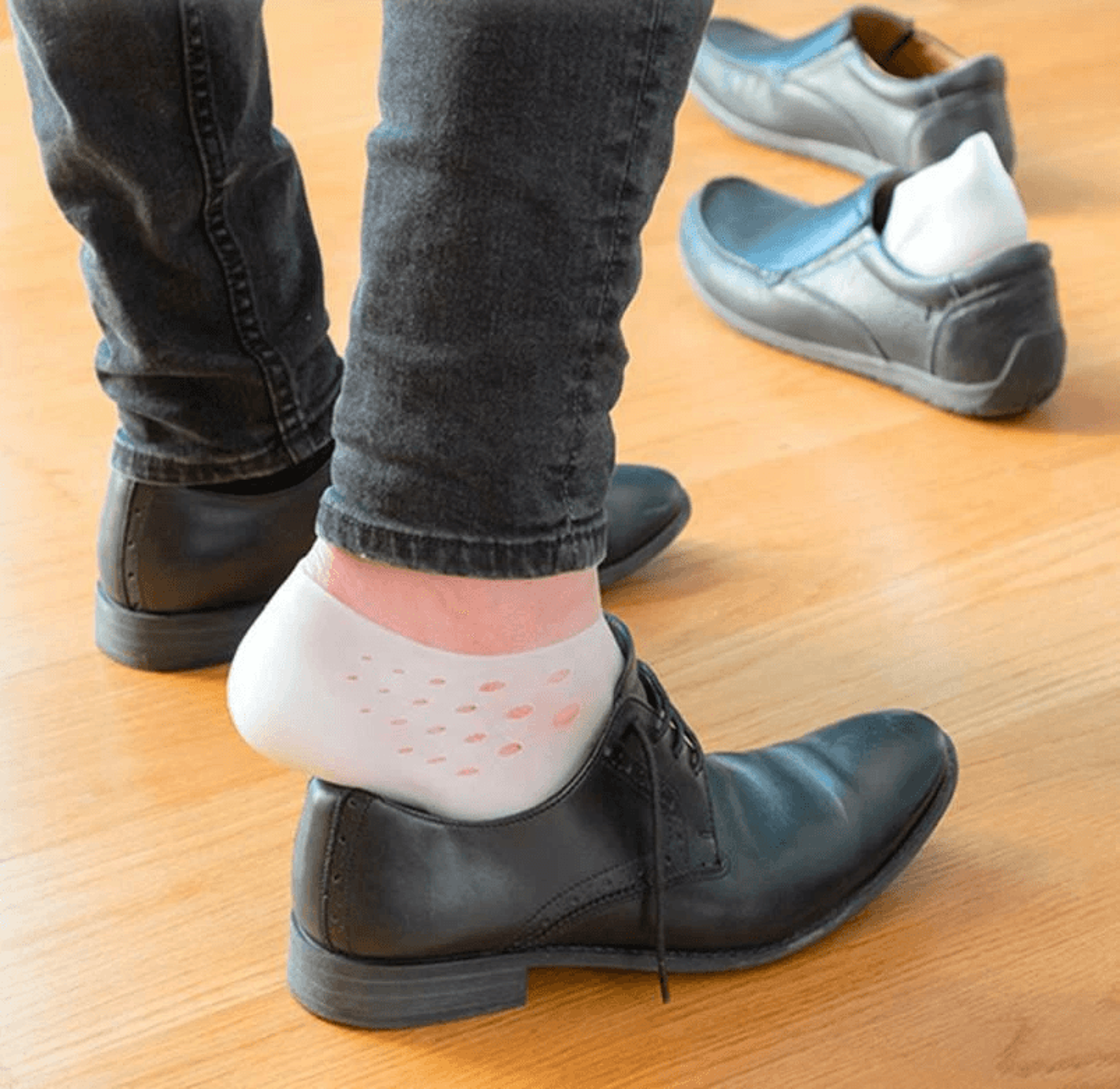 Invisible Height Increase Silicone Insoles Pads Set Concealed Footbed Enhancers For Men And Women S 0
