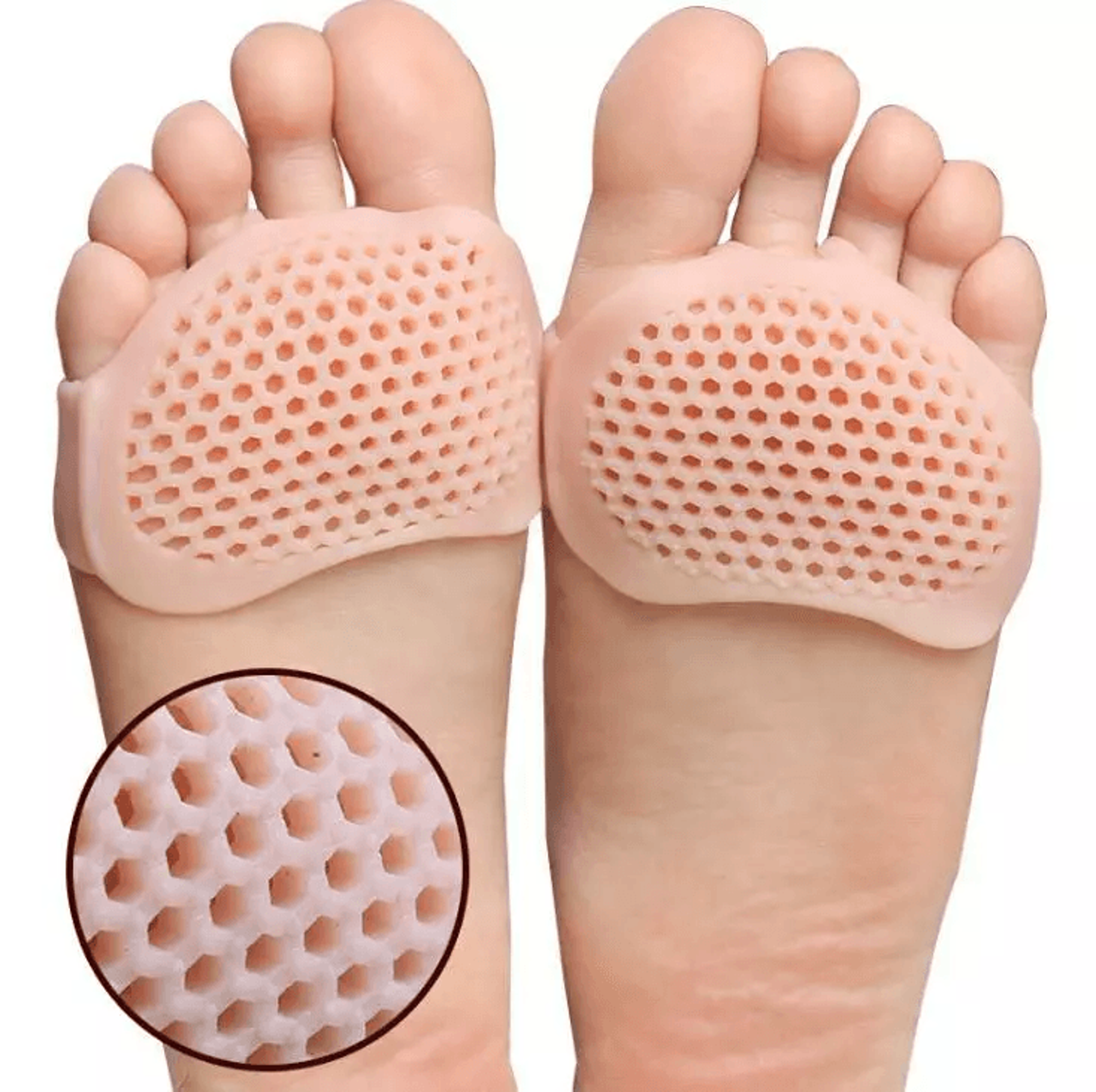 Protector Silicone Front Pads Heel Spur Ankle Gel Support Pain Relief Cushions For Foot Care Soft A 0