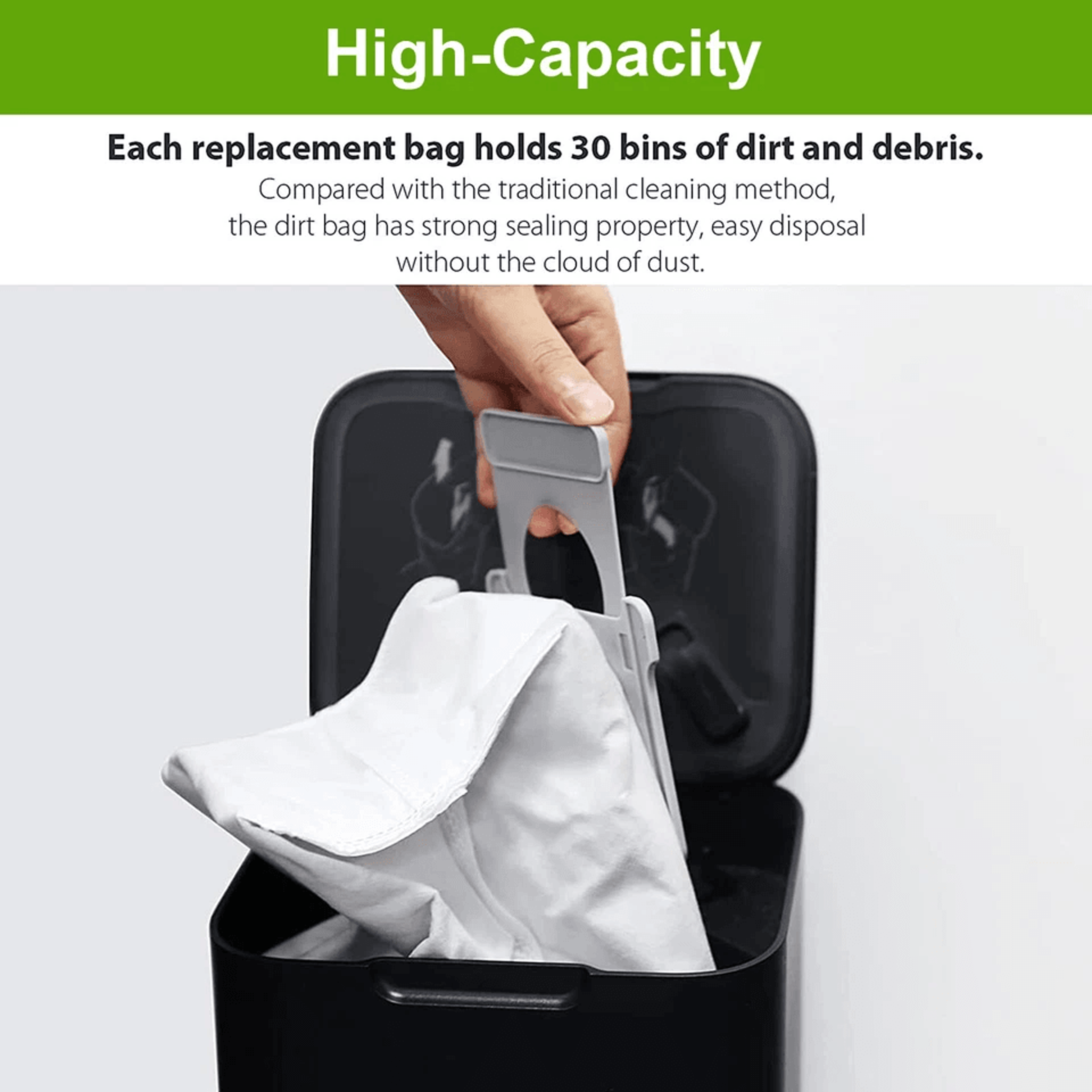 Reusable Dust Bags With Zipper For Vacuum Cleaner 0