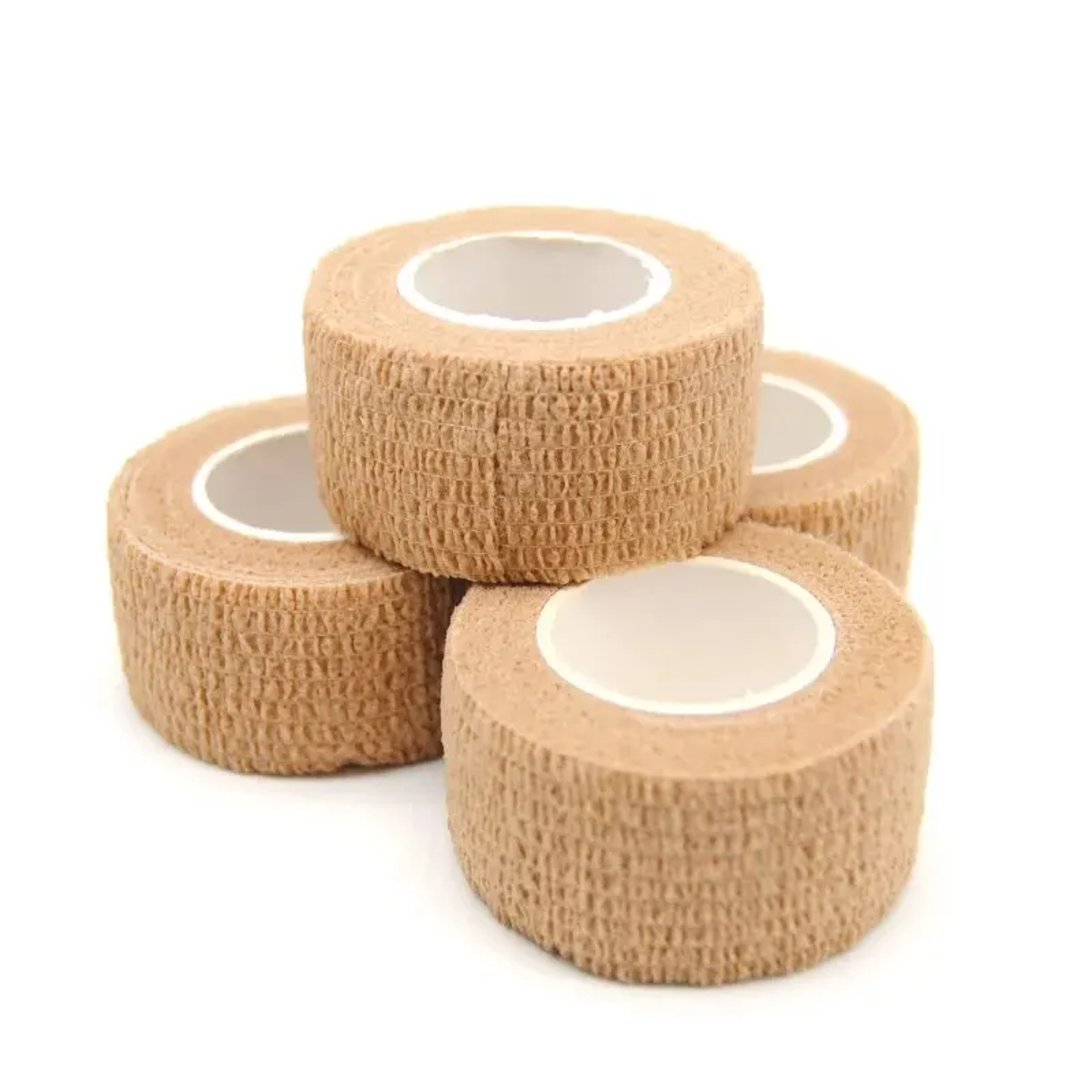 Self Adherent Cohesive Bandage Wrap Stretch NonWoven Self Adhesive Tape For Sports  Wound Care 0