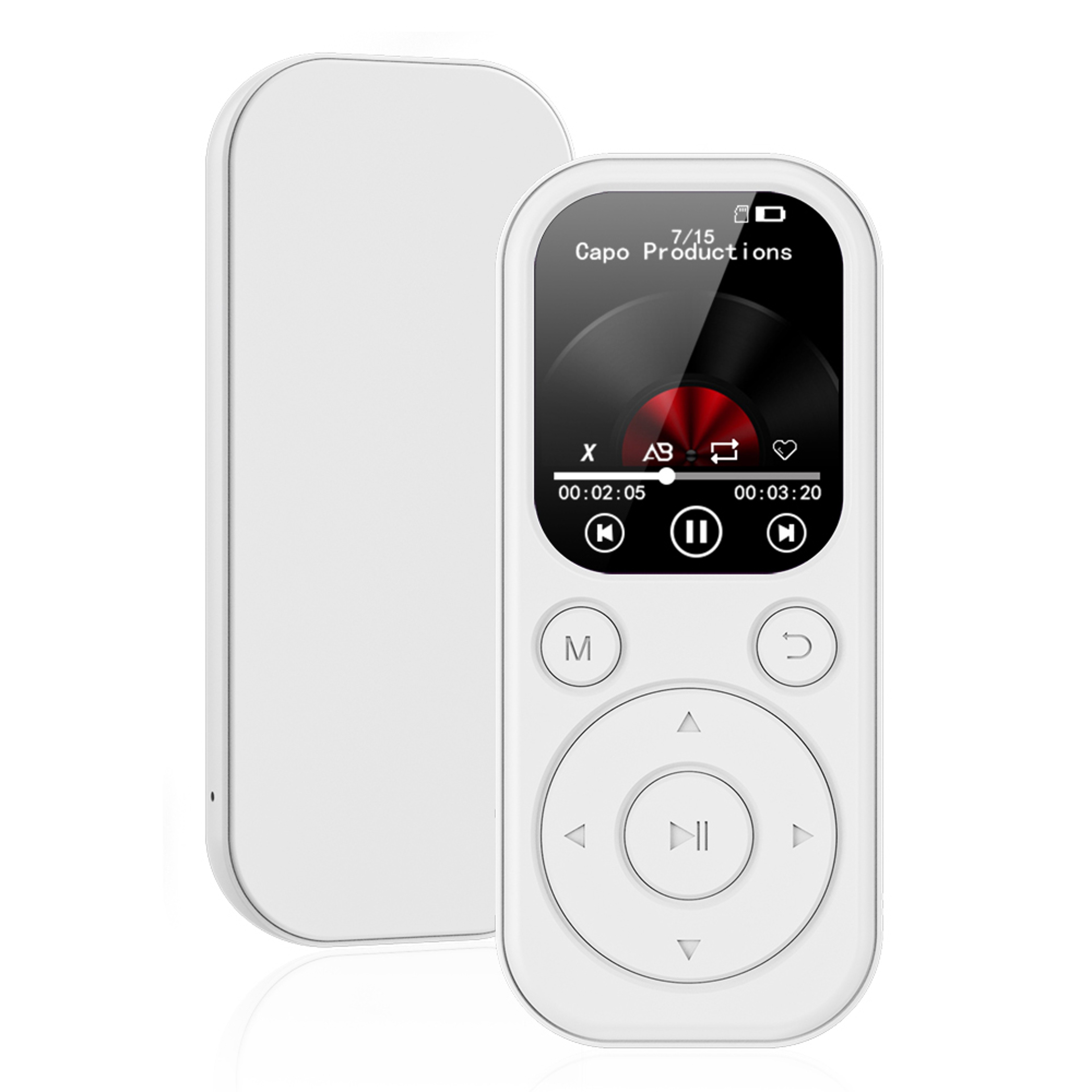 Slim Bluetooth 5.4 MP3 Player, Portable Walkman Music Player with FM Radio, eBook Reader & Recorder, Ideal for Travel – view 7