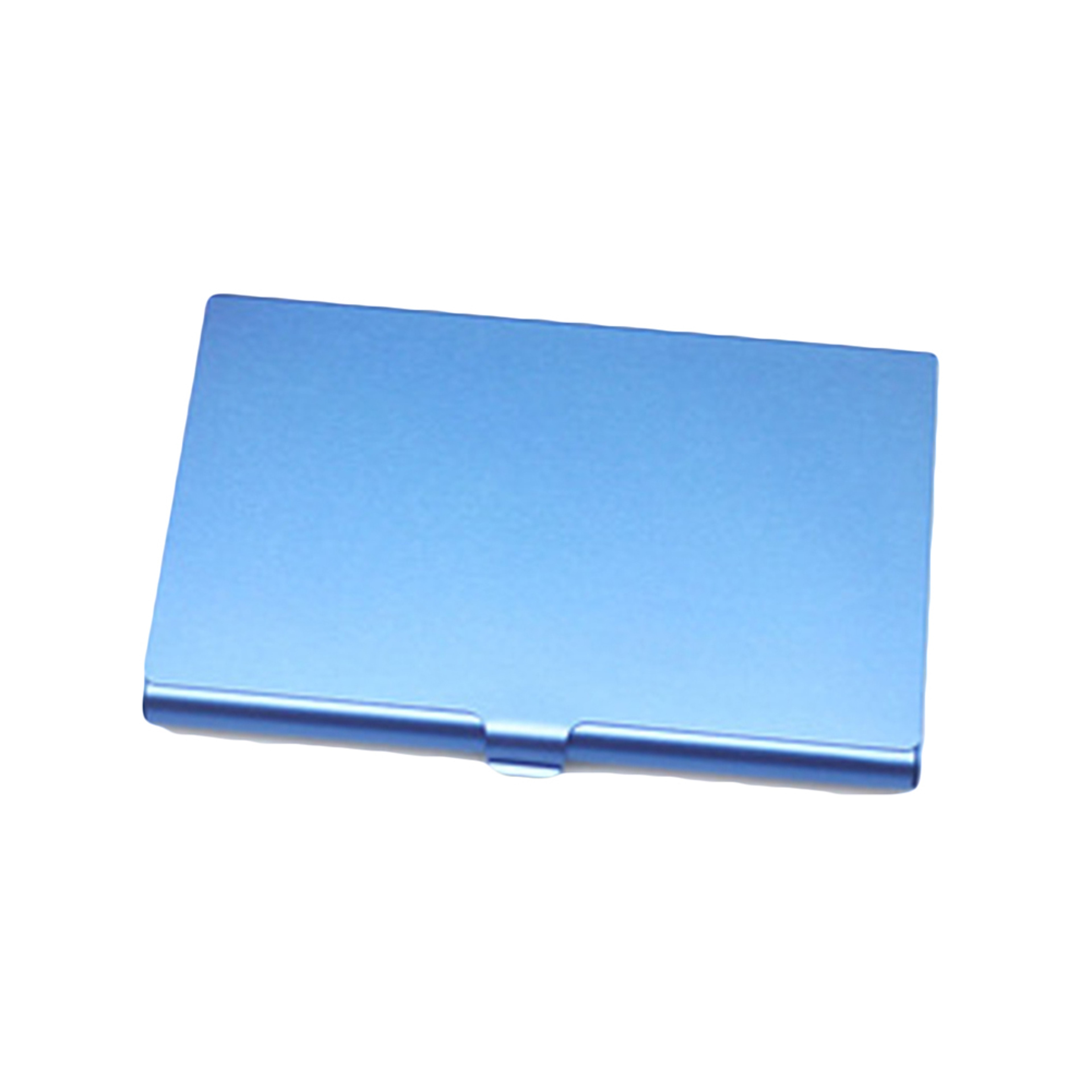 Aluminum Alloy Business Card Case, Metal Name Card Holder & ID Wallet Credit Card Storage Box for Men – view 8