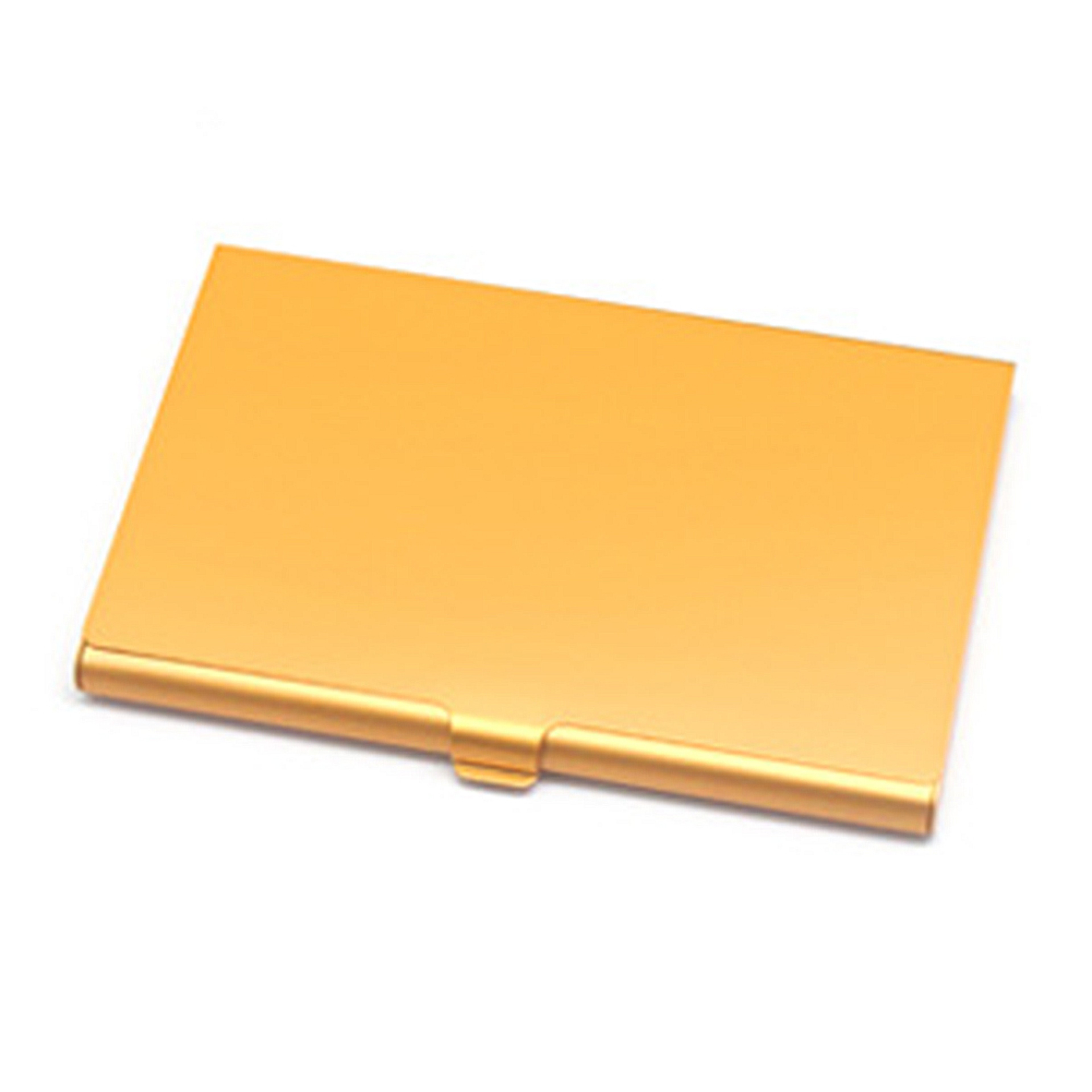 Aluminum Alloy Business Card Case, Metal Name Card Holder & ID Wallet Credit Card Storage Box for Men – view 13