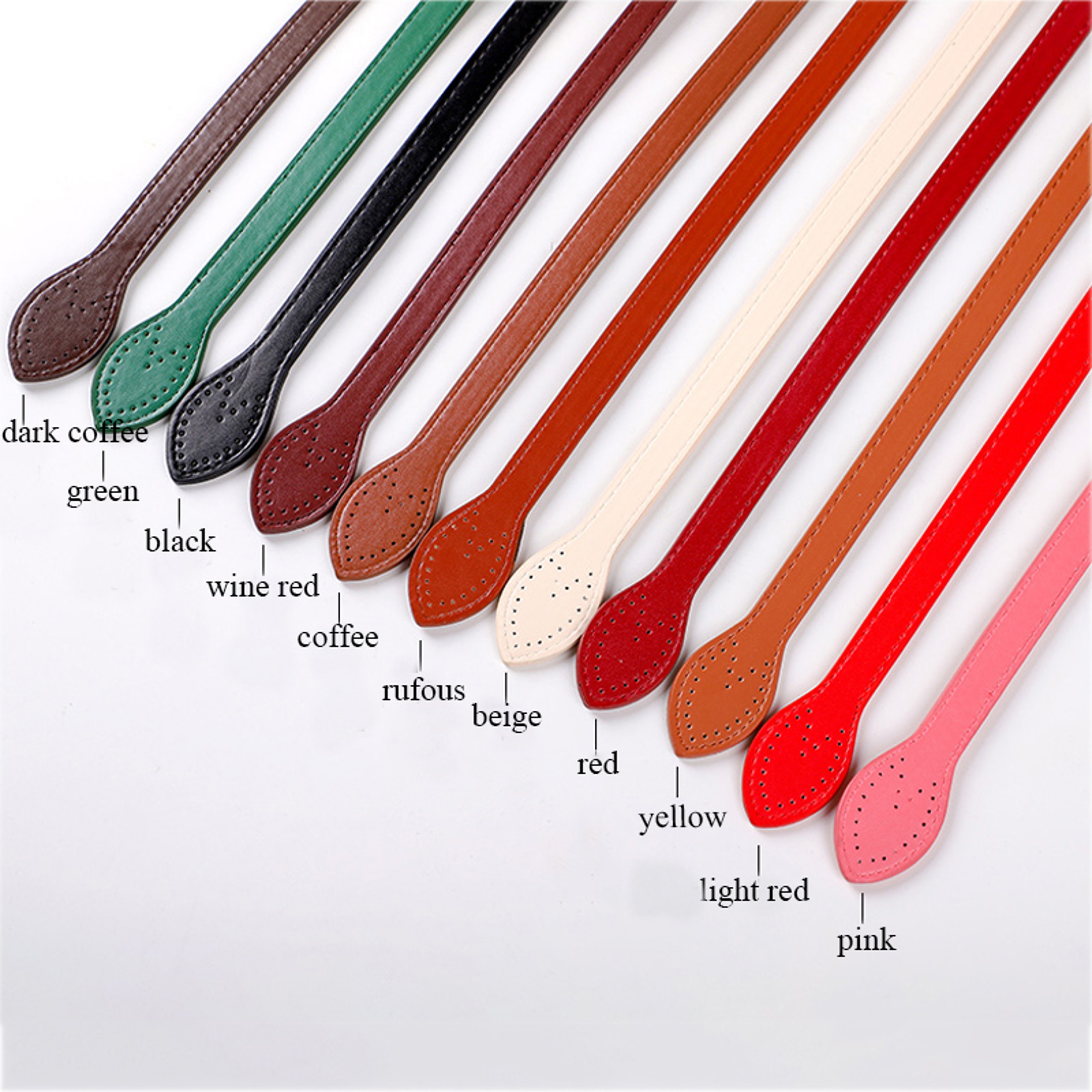 PU Leather Shoulder Bag Straps, Handbag Handle Replacement Belt for DIY Purse Making, Faux Leather Bag Accessories – view 6