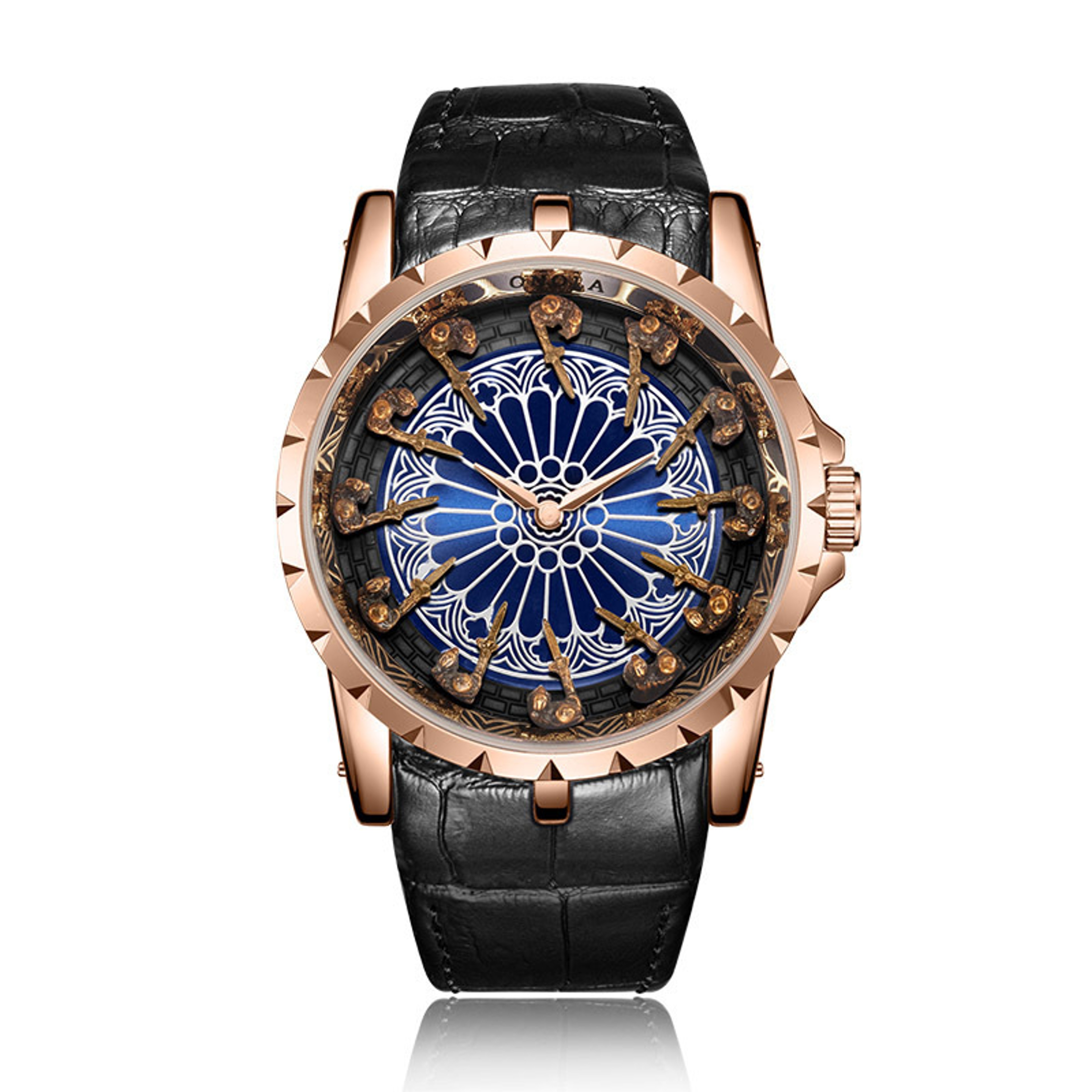 Medieval Style Men Waterproof Quartz Watch, Twelve Knight Design, Classic Gift for Him, Luxury Retro Timepieces – view 9