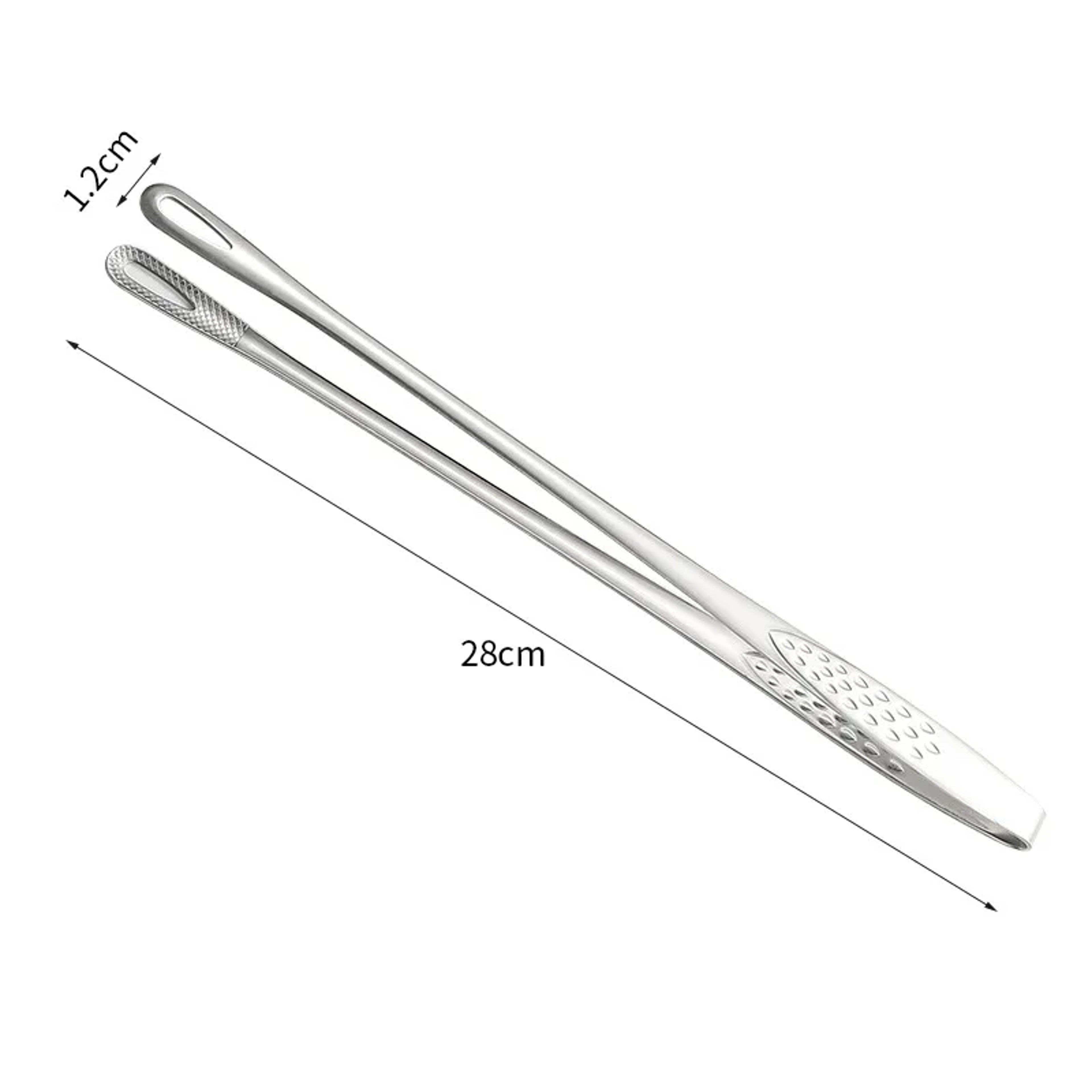 Stainless Steel Kitchen Tongs BBQ Grill Meat Tongs Clip, Cooking Tweezers for Food Utensils, Barbecue Kitchen Accessory – view 7