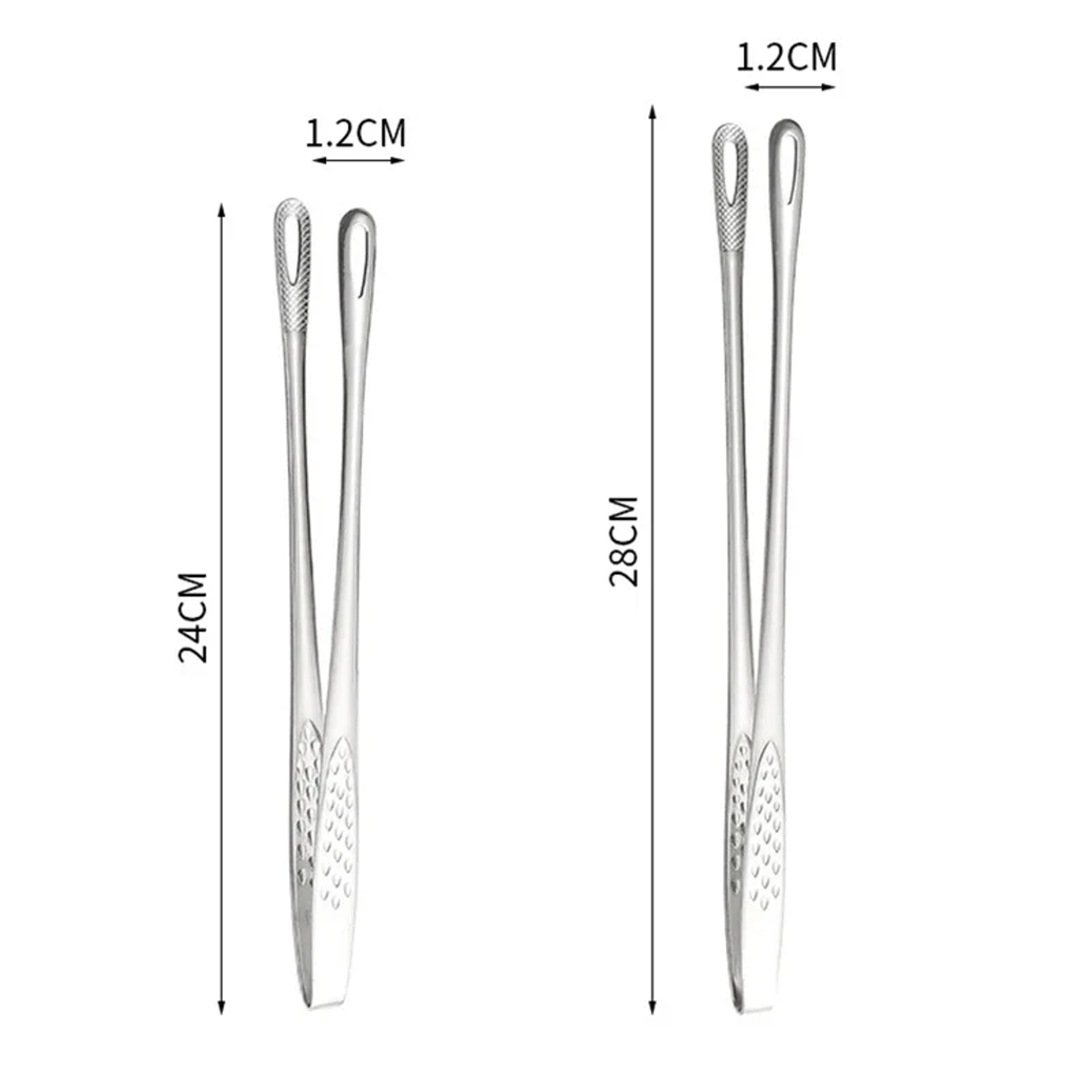 Stainless Steel Kitchen Tongs BBQ Grill Meat Tongs Clip, Cooking Tweezers for Food Utensils, Barbecue Kitchen Accessory – view 6