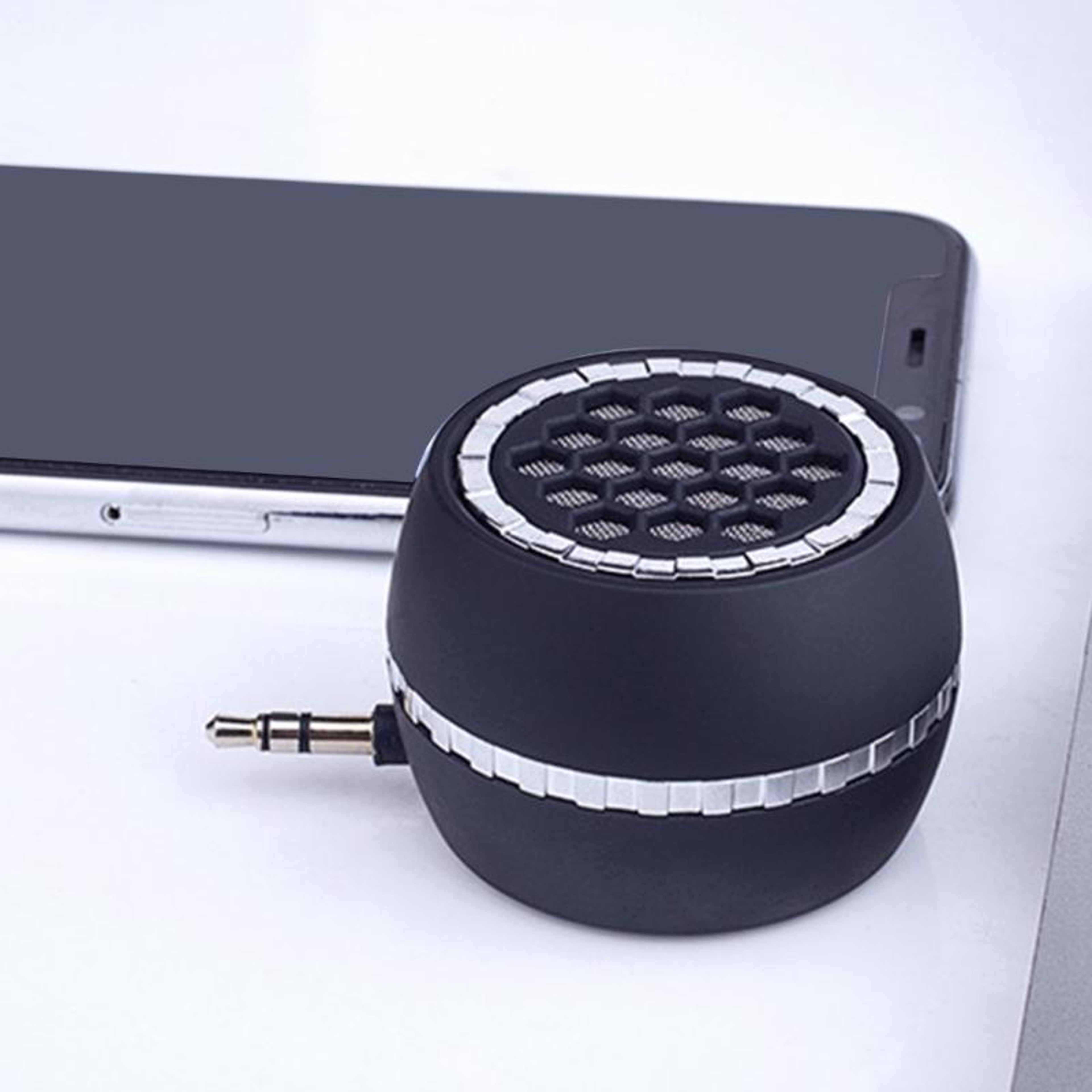 Mini Sound Box New 3.5mm Portable Speaker for Smartphone, Tablet, Laptop, Travel Audio Accessory with Clear Bass – view 4