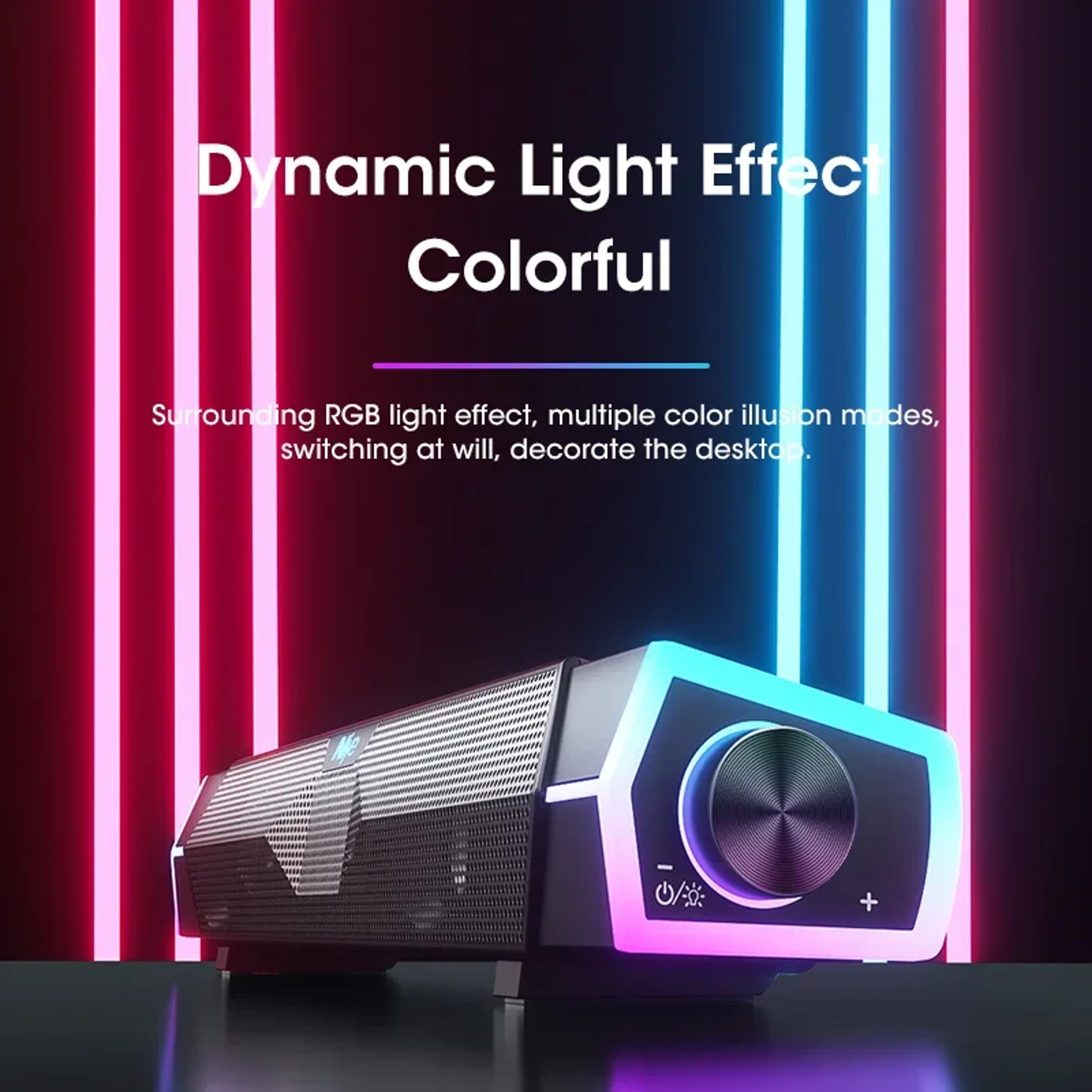 Cinema Level Heavy Bass 4D Wired Computer Speakers, Bluetooth Surround Sound System, RGB Gaming Speaker Setup – view 3
