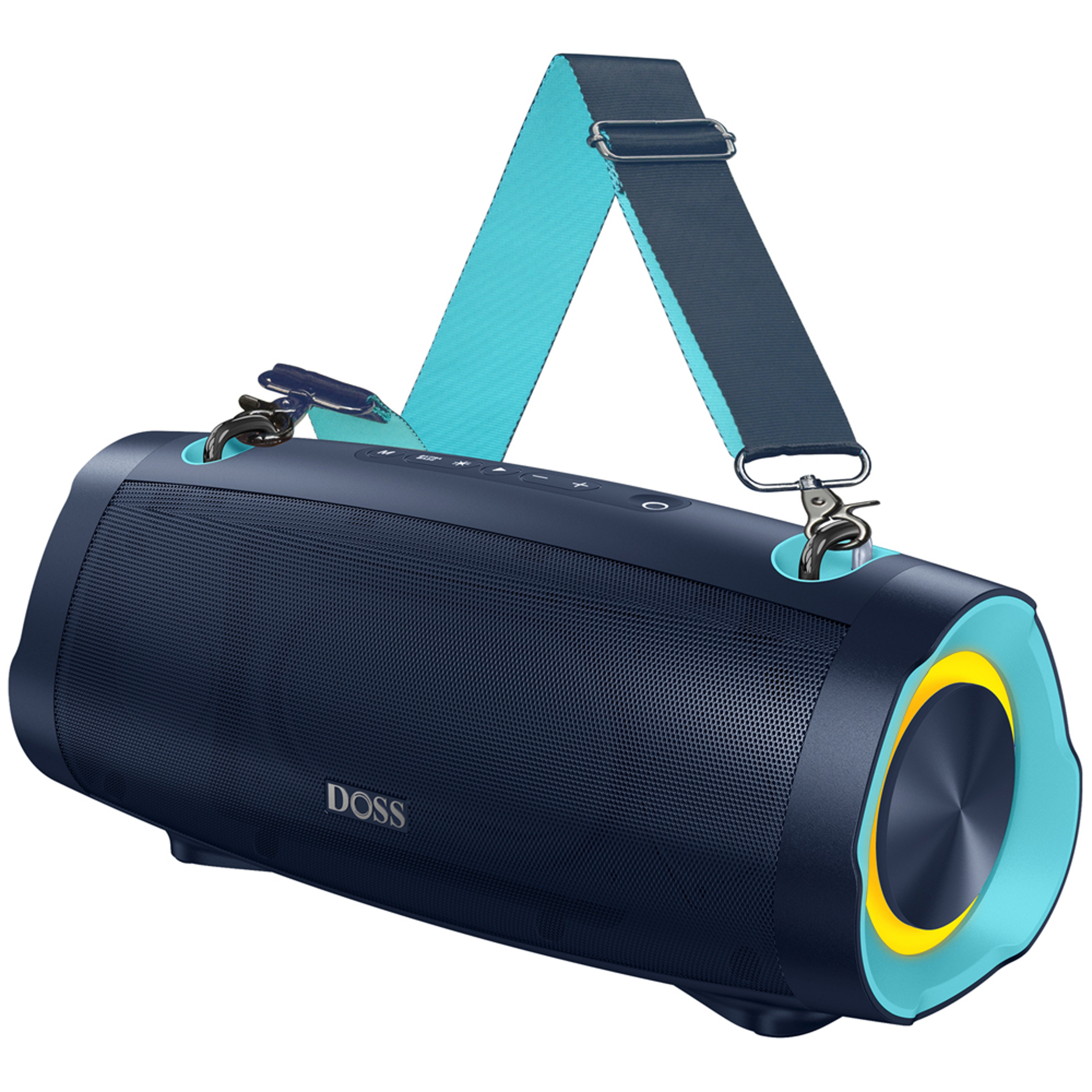 Bluetooth Speaker Portable Loud Bass, 24 Hour Playtime, LED Light, IPX6 Waterproof, Power Bank Outdoor Sound – view 7