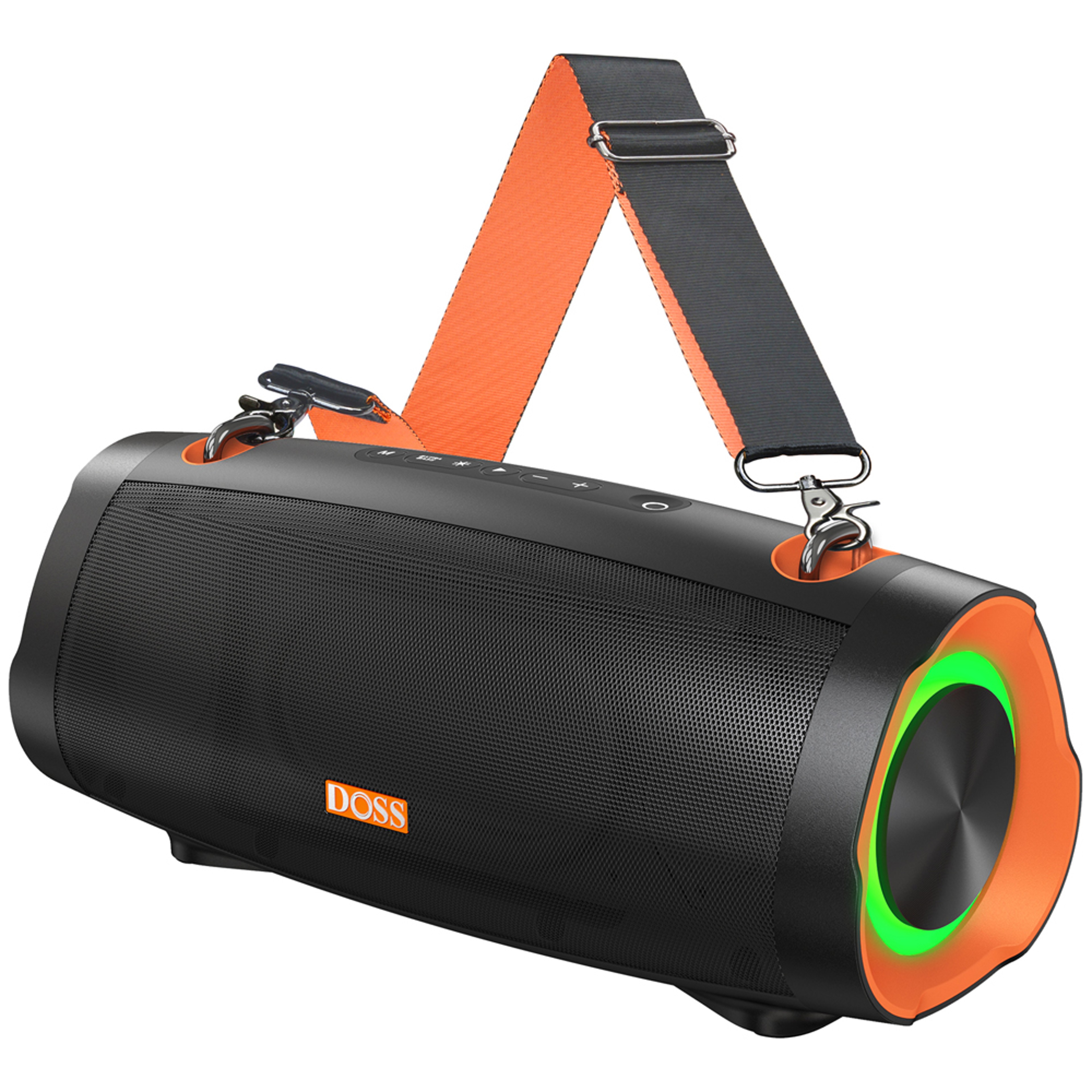 Bluetooth Speaker Portable Loud Bass, 24 Hour Playtime, LED Light, IPX6 Waterproof, Power Bank Outdoor Sound – view 8