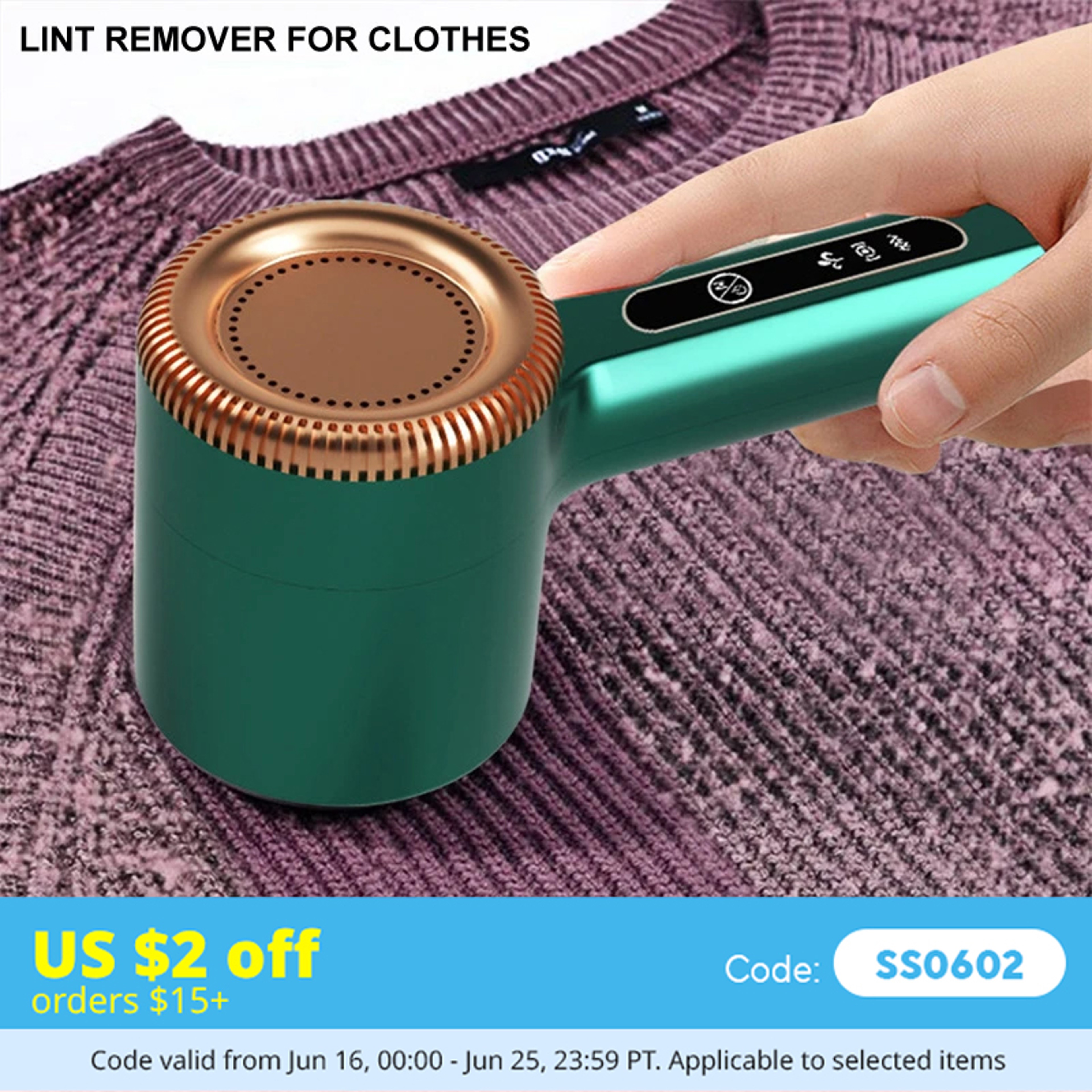 USB Rechargeable Lint Remover  Sweater Shaver 1