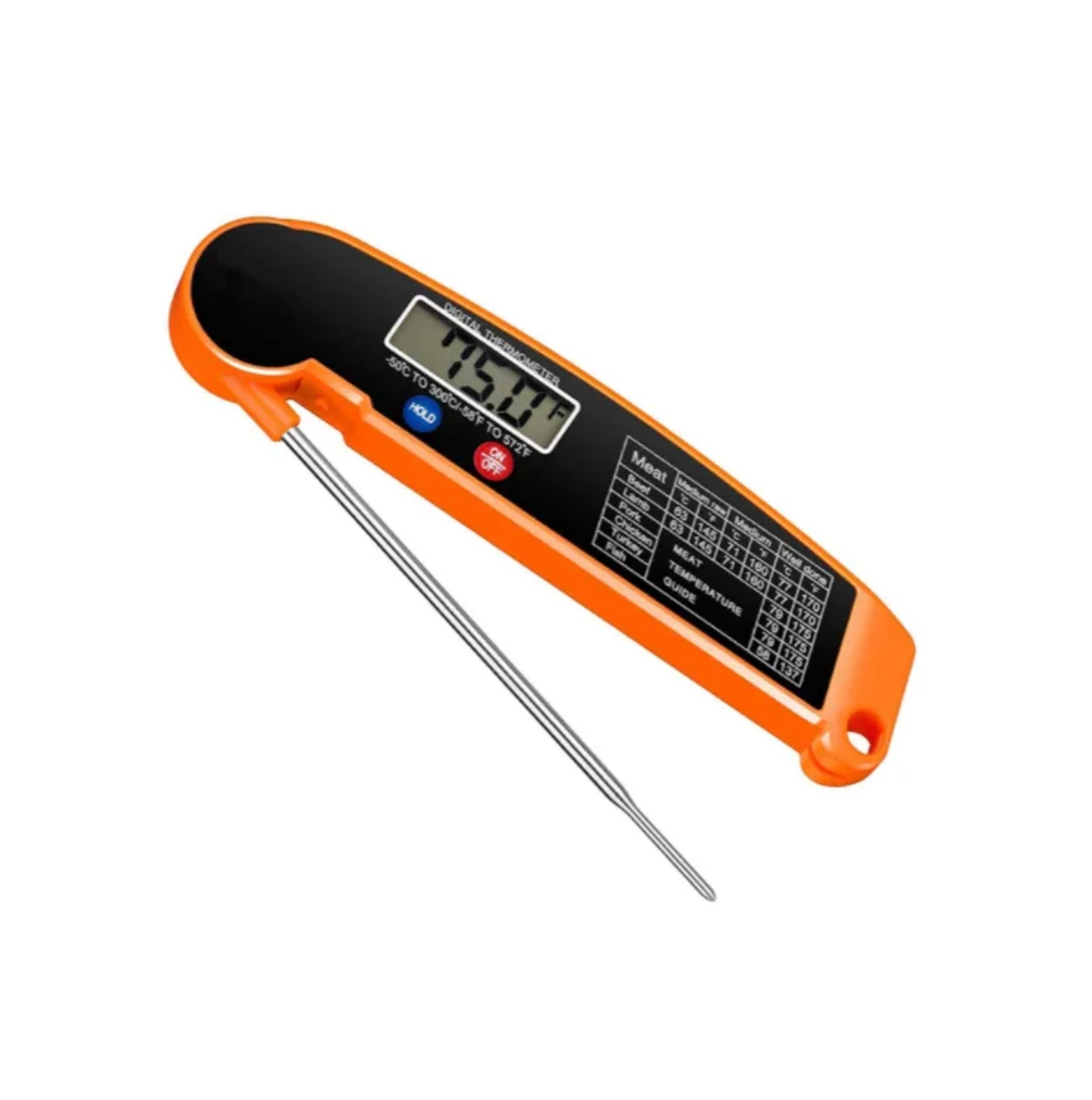 PrecisionPro Instant Read Meat  Food Thermometer For BBQ Cooking  Baking 0