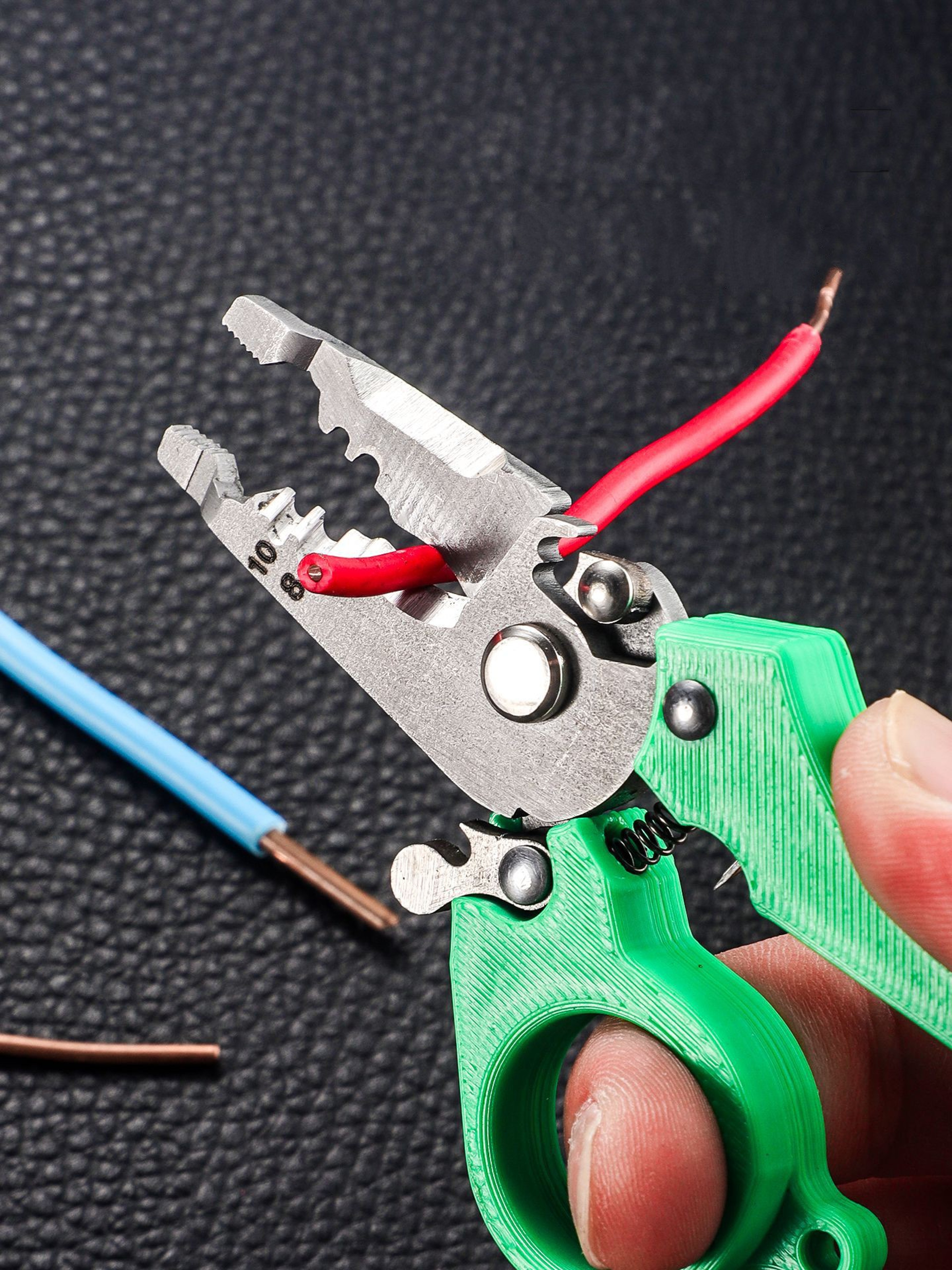 Pocket Size Mini Wire Stripper  Multifunction Electrician Pliers Cable Cutting Crimping  Stripping  0