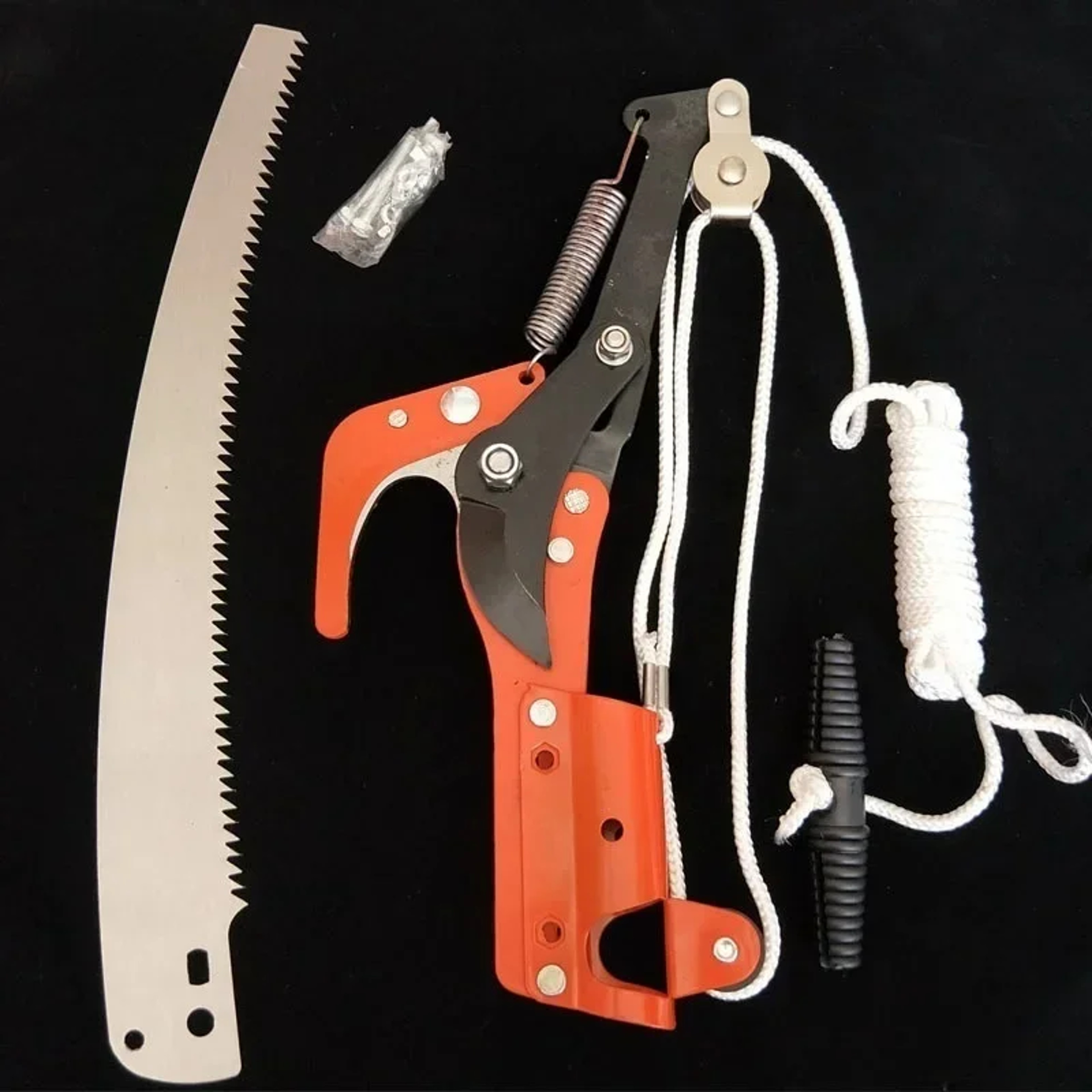 Premium High Tree Branch Pruner Extendable Orchard Pruning Tool With Long Reach Precision Cutters 0
