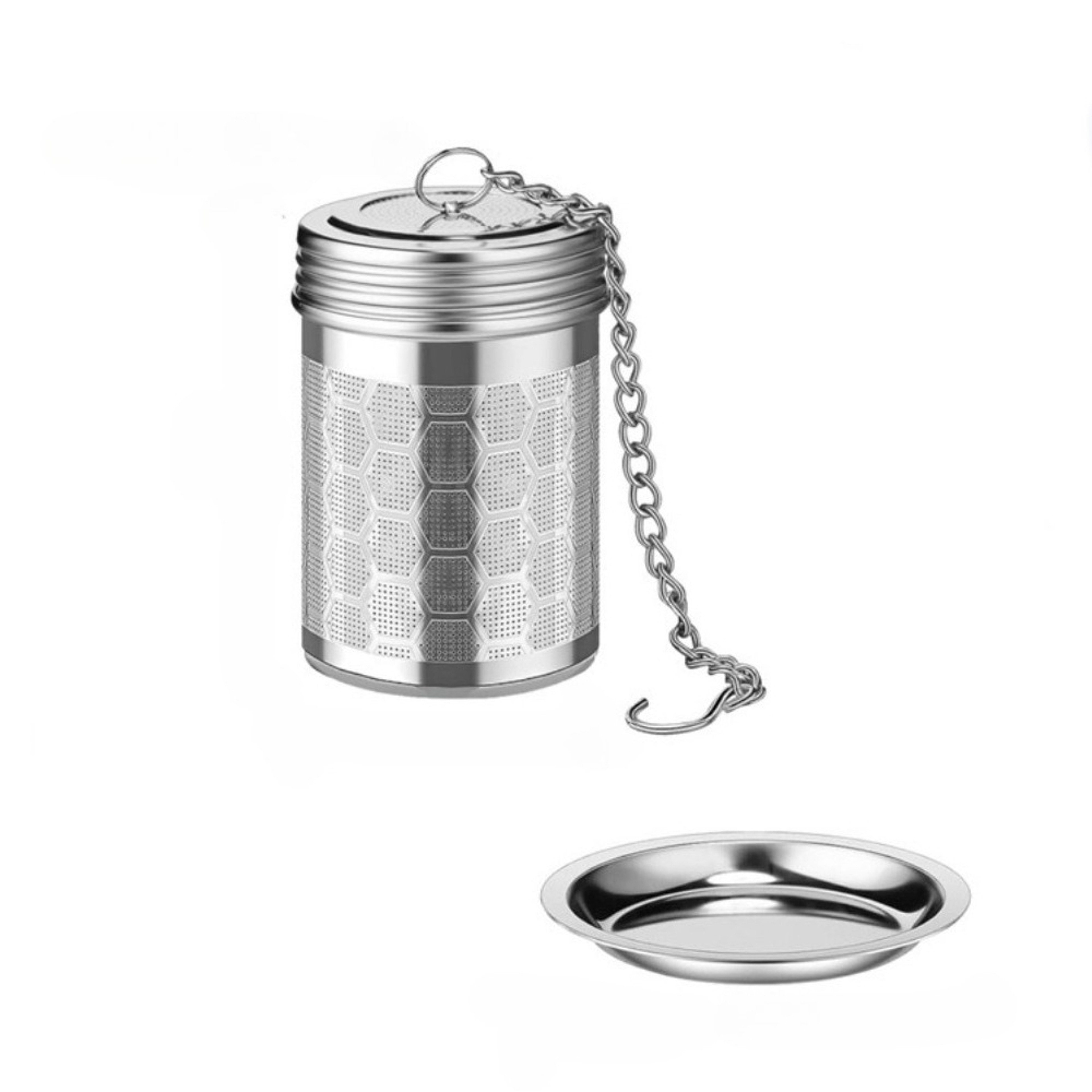 Premium Stainless Steel Tea Infuser Fine Mesh Strainer For Loose Leaf Tea  Spices 6