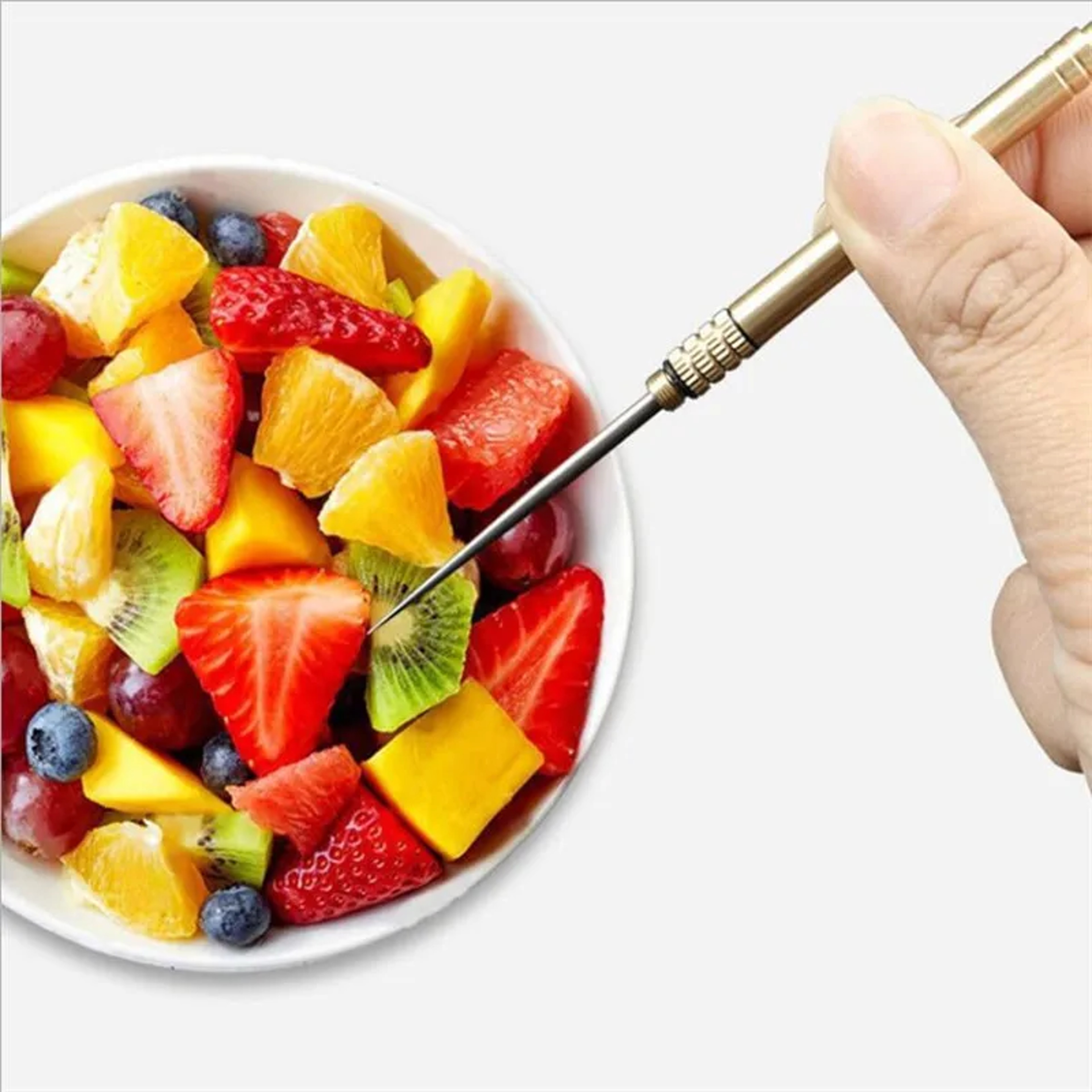 Premium Portable Titanium Toothpick Durable Reusable Pocket Toothpick For Travel  Outdoor 3